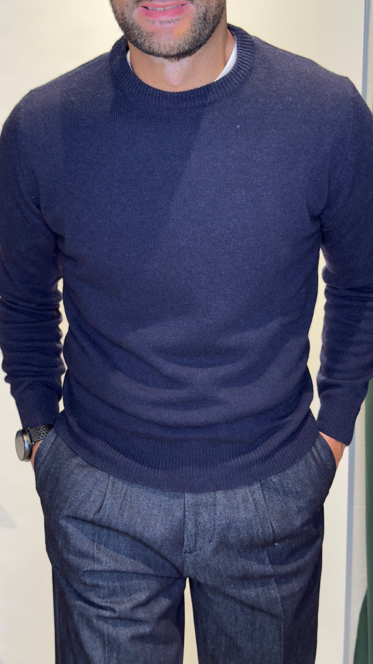 GIOCO/GIROCOLLO/BLU - MAGLIA - MIRADO