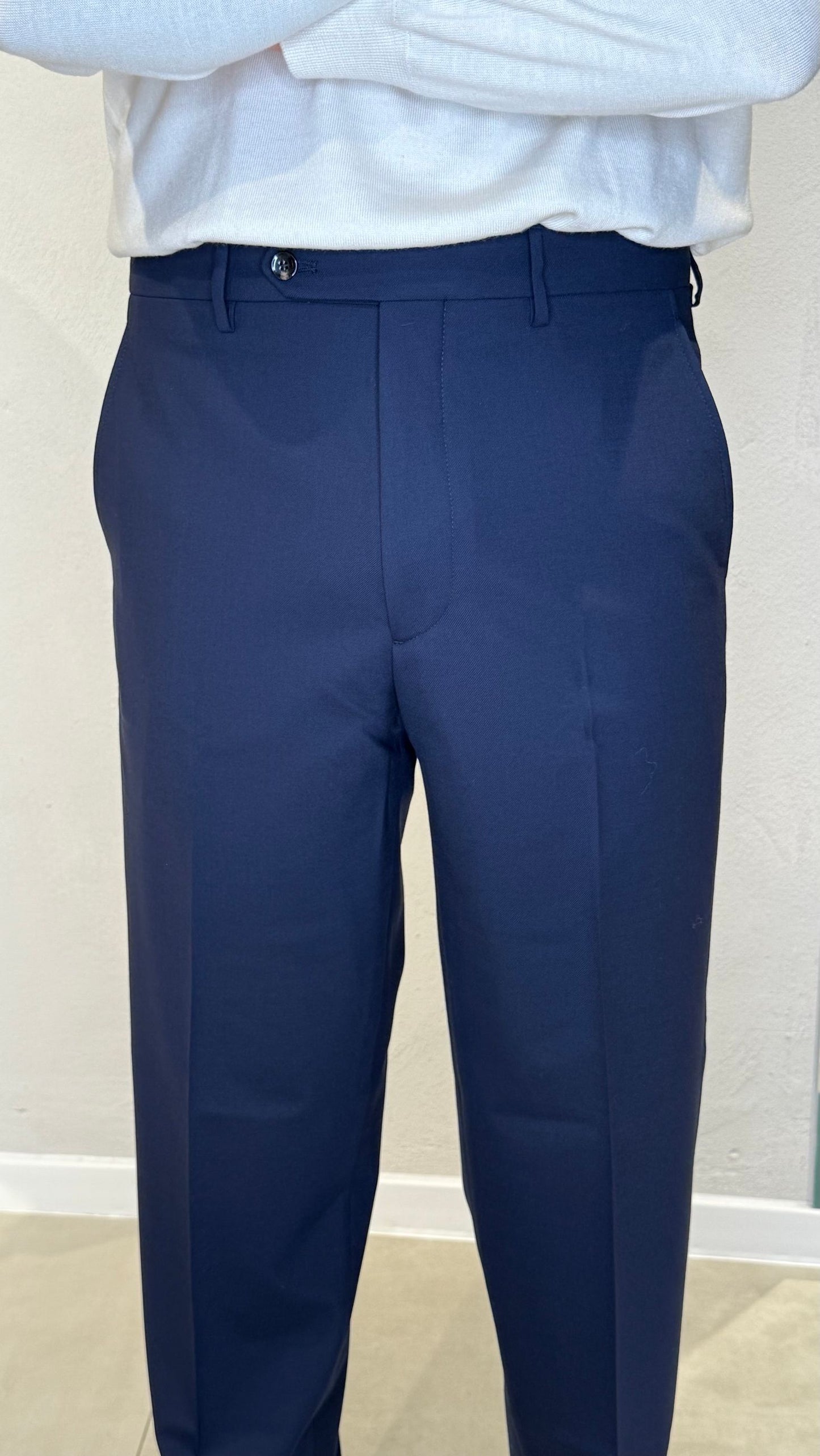 CHIAIAFFLONGBN7000X/NAVY - PANTALONE - BERWICH