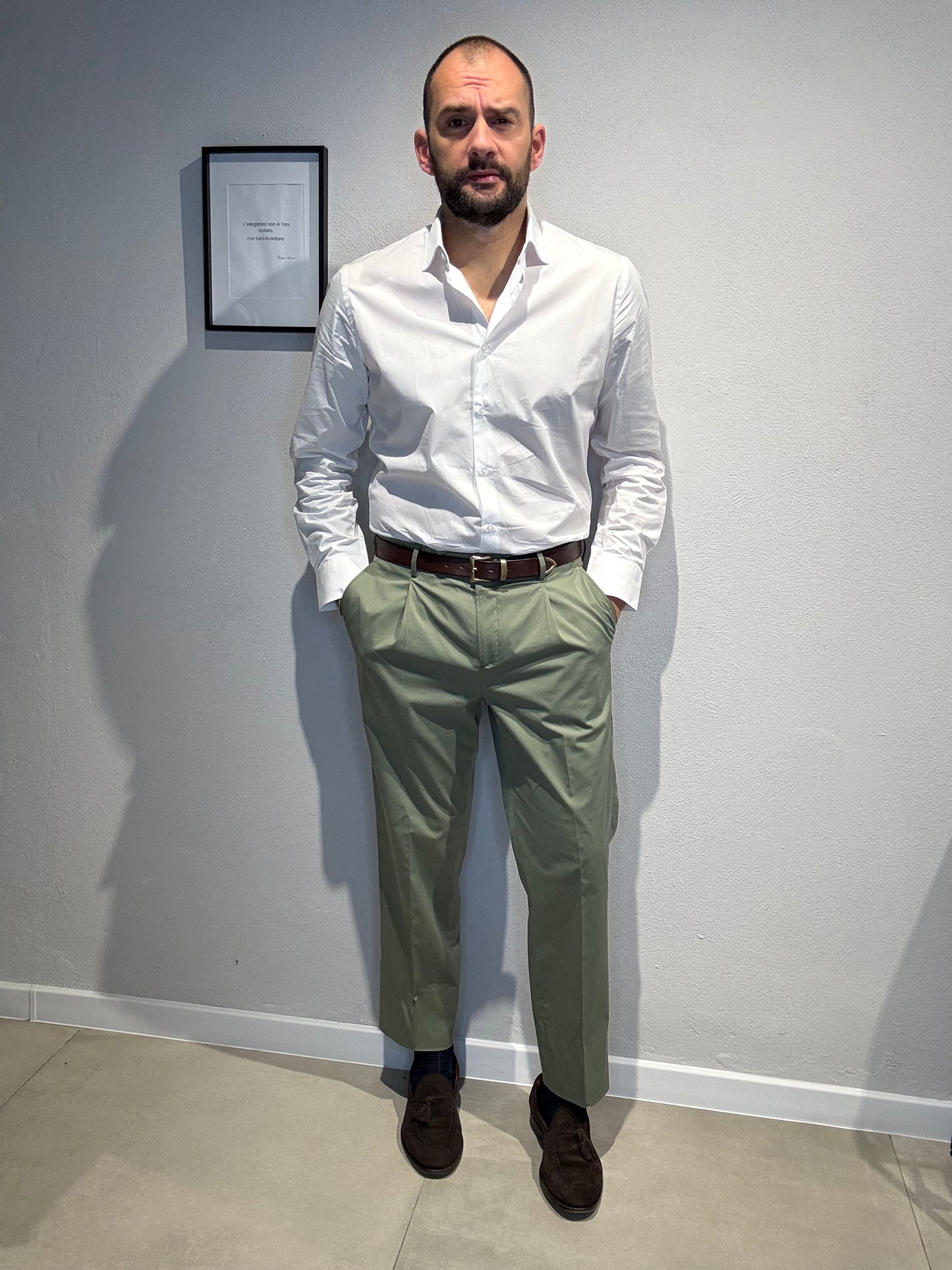 PANTALONEA71PP210/SALVIA - PANTALONE - IDENTITA' ITALIANA