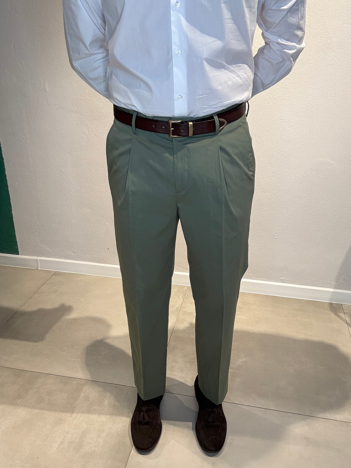 PANTALONEA71PP210/SALVIA - PANTALONE - IDENTITA' ITALIANA