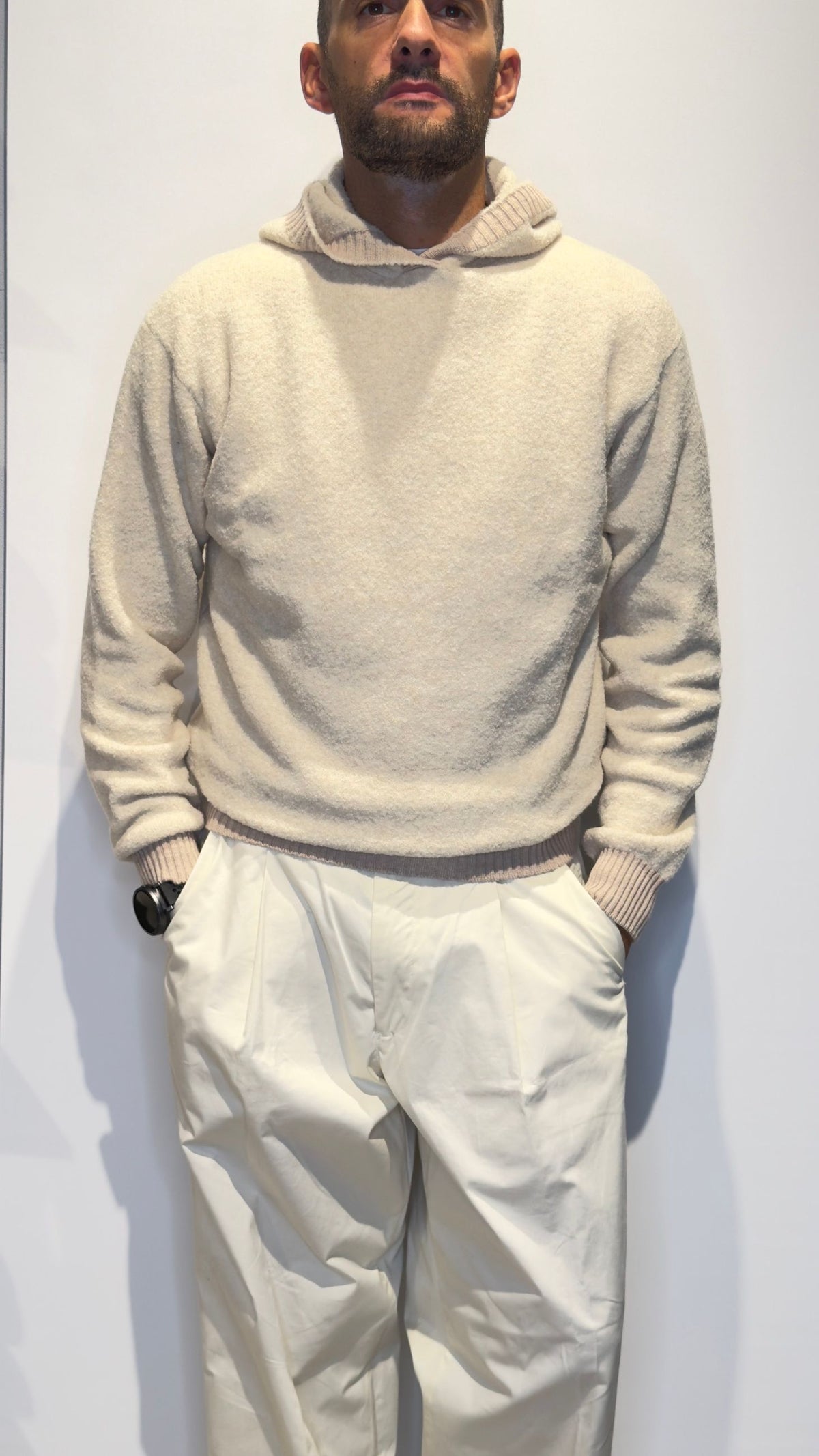 M110121/111/BEIGE - MAGLIA - EMERGING