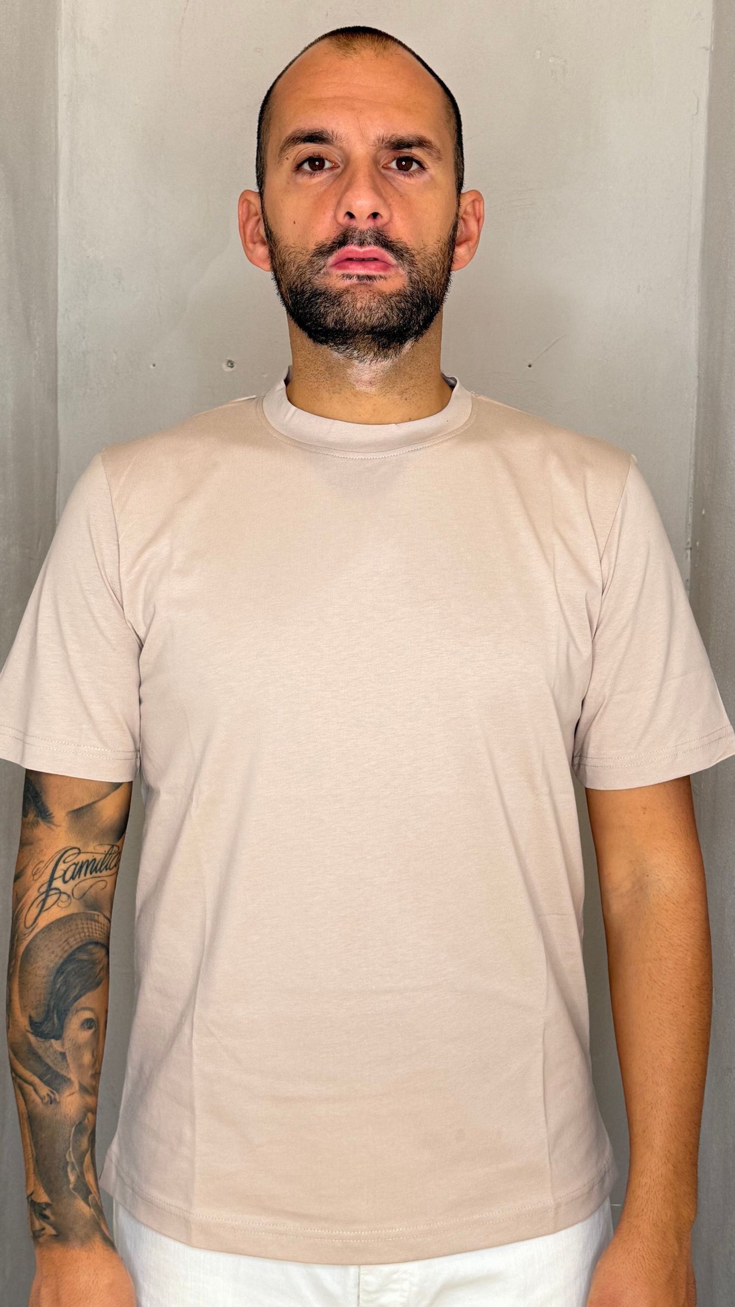 JOET219/BEIGE - T-SHIRT - VANDOM