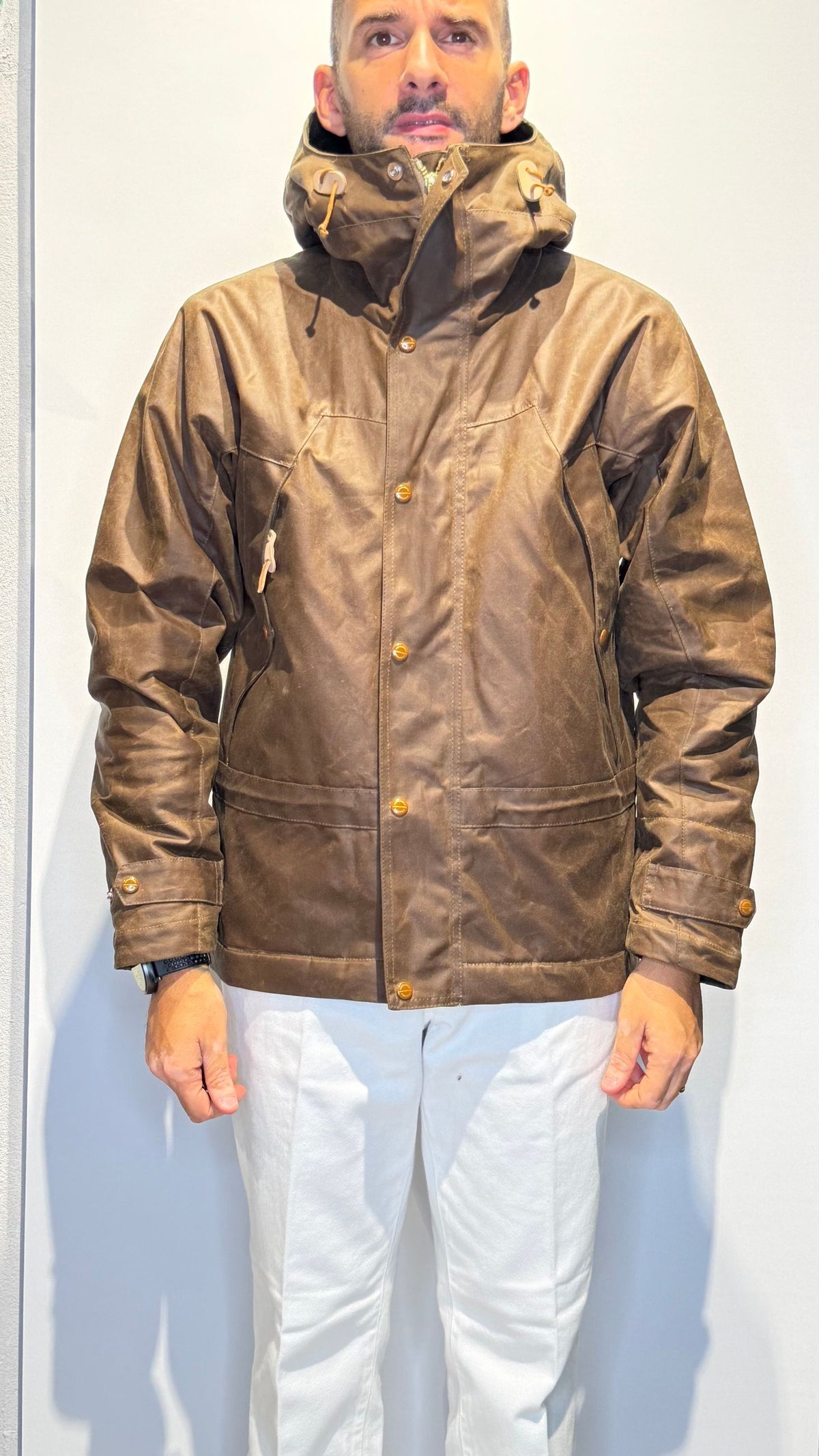 7003-WX/DARKTAN - GIUBBINO - MANIFATTURA CECCARELLI