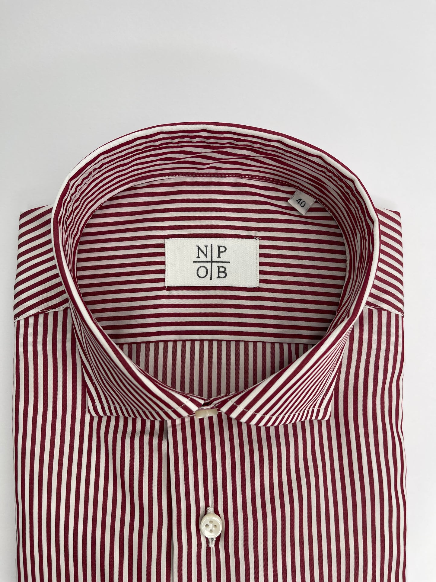 SP049SP03900 - CAMICIA RIGATA BIANCO/ROSSO - MASTRICAMICIAI