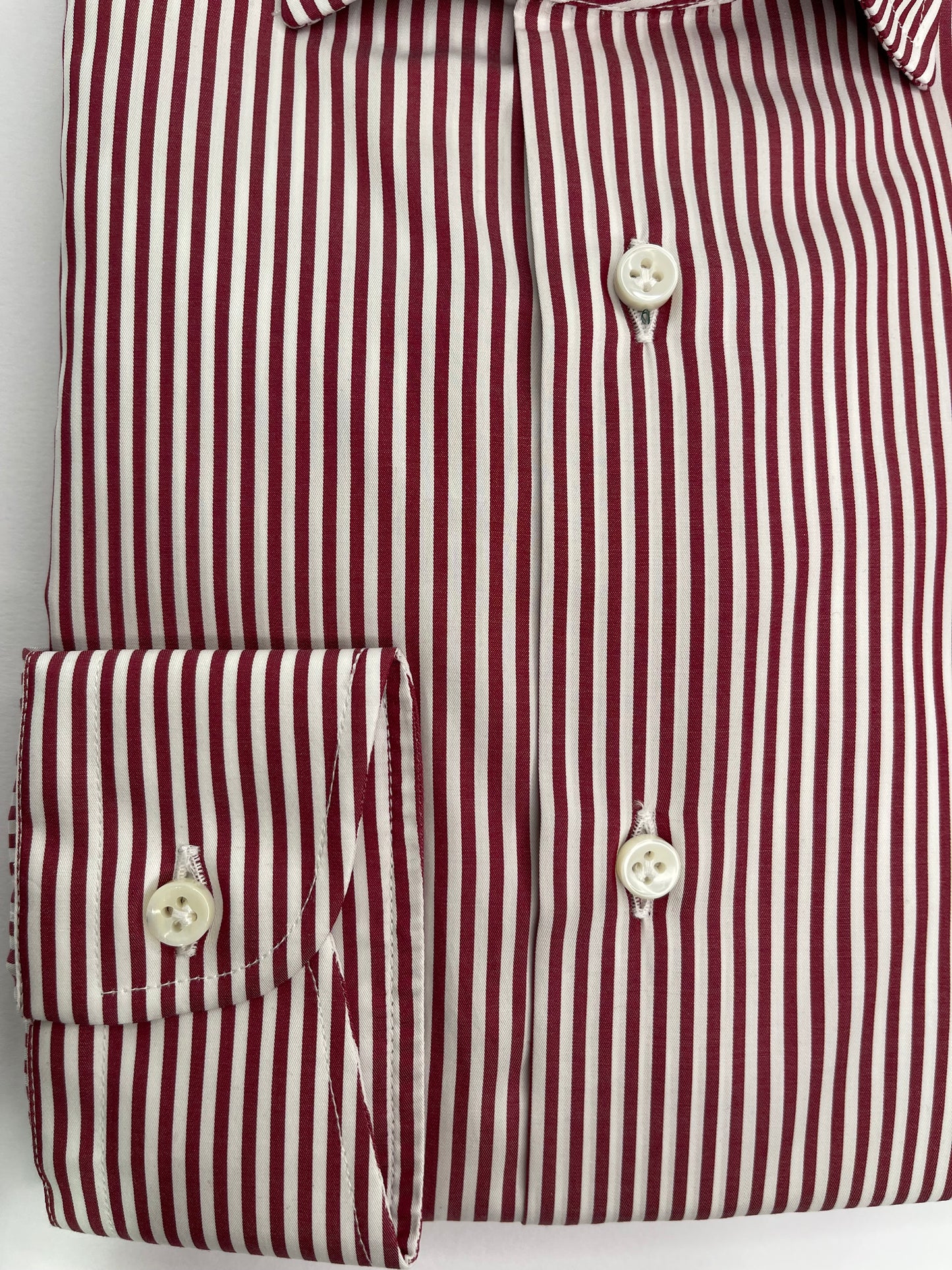 SP049SP03900 - CAMICIA RIGATA BIANCO/ROSSO - MASTRICAMICIAI