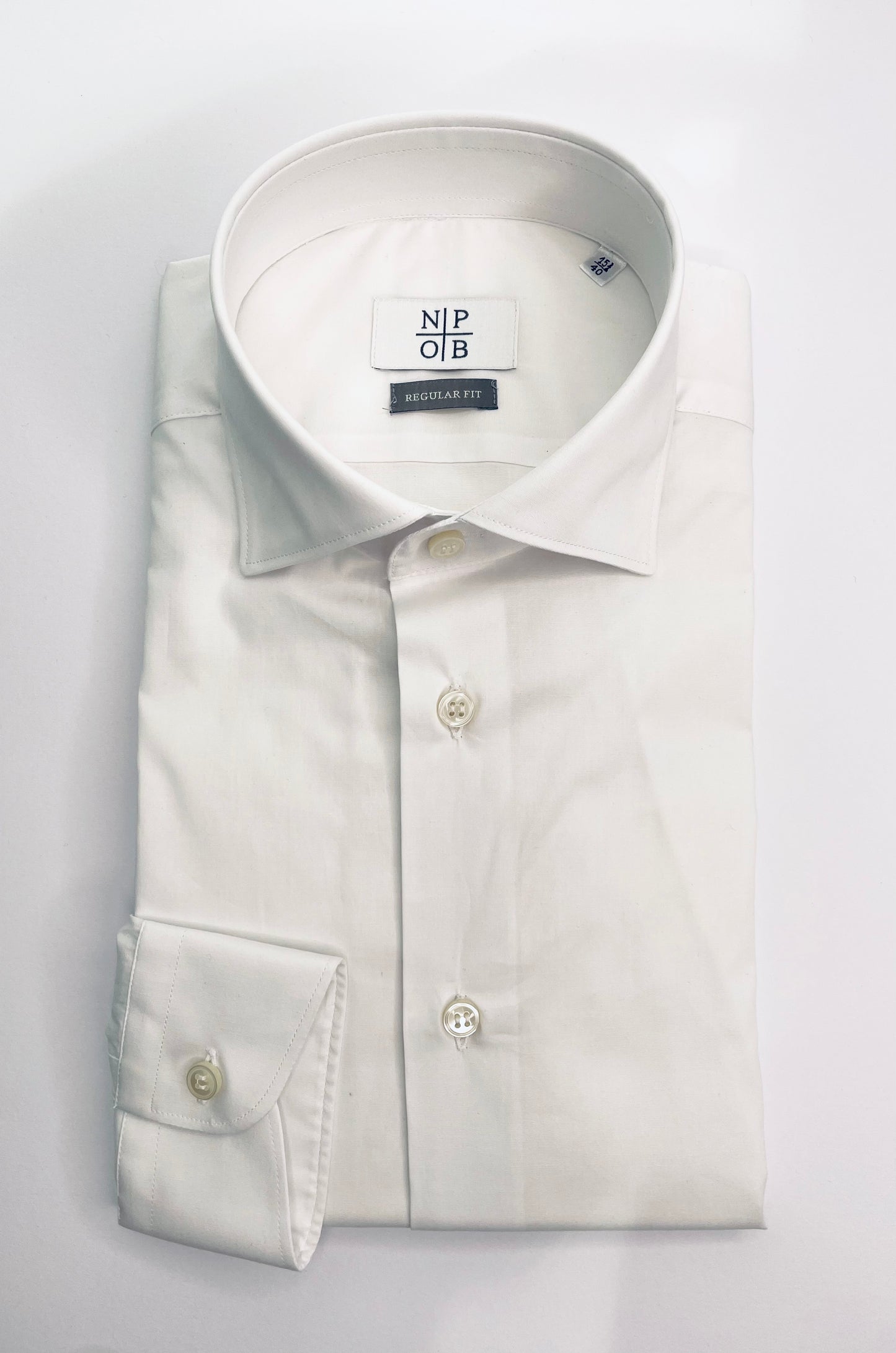 IR049CN45300 - CAMICIA TINTA UNITA BIANCA - MASTRICAMICIAI