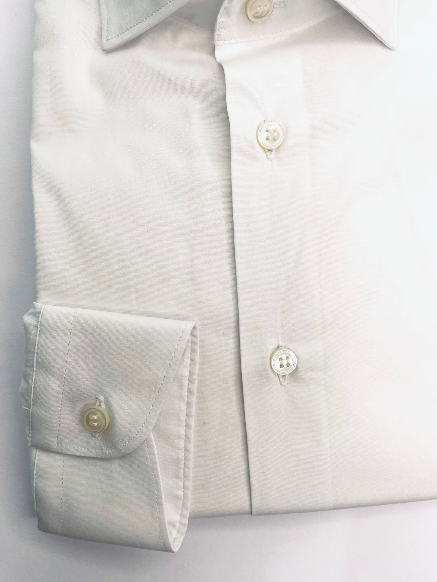 IR049CN45300 - CAMICIA TINTA UNITA BIANCA - MASTRICAMICIAI