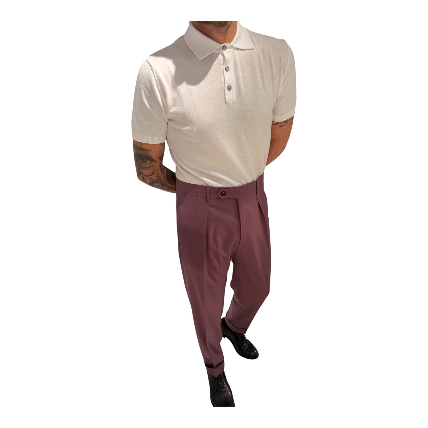 CHIAIALONG-ZG1456X/PURPLE - PANTALONE - BERWICH