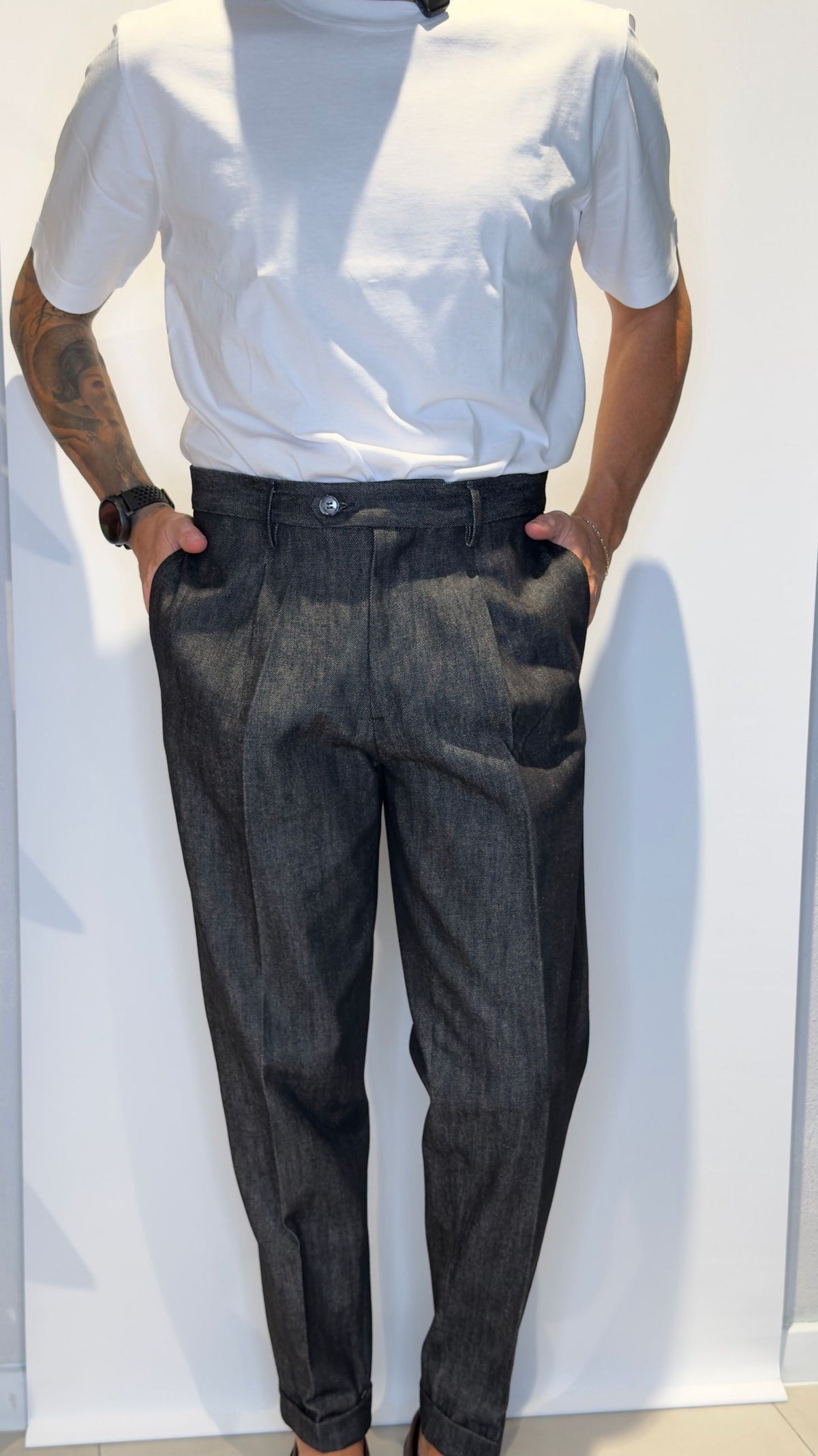 CAPRIDENIM/NERO - PANTALONE - PRODOTTO
