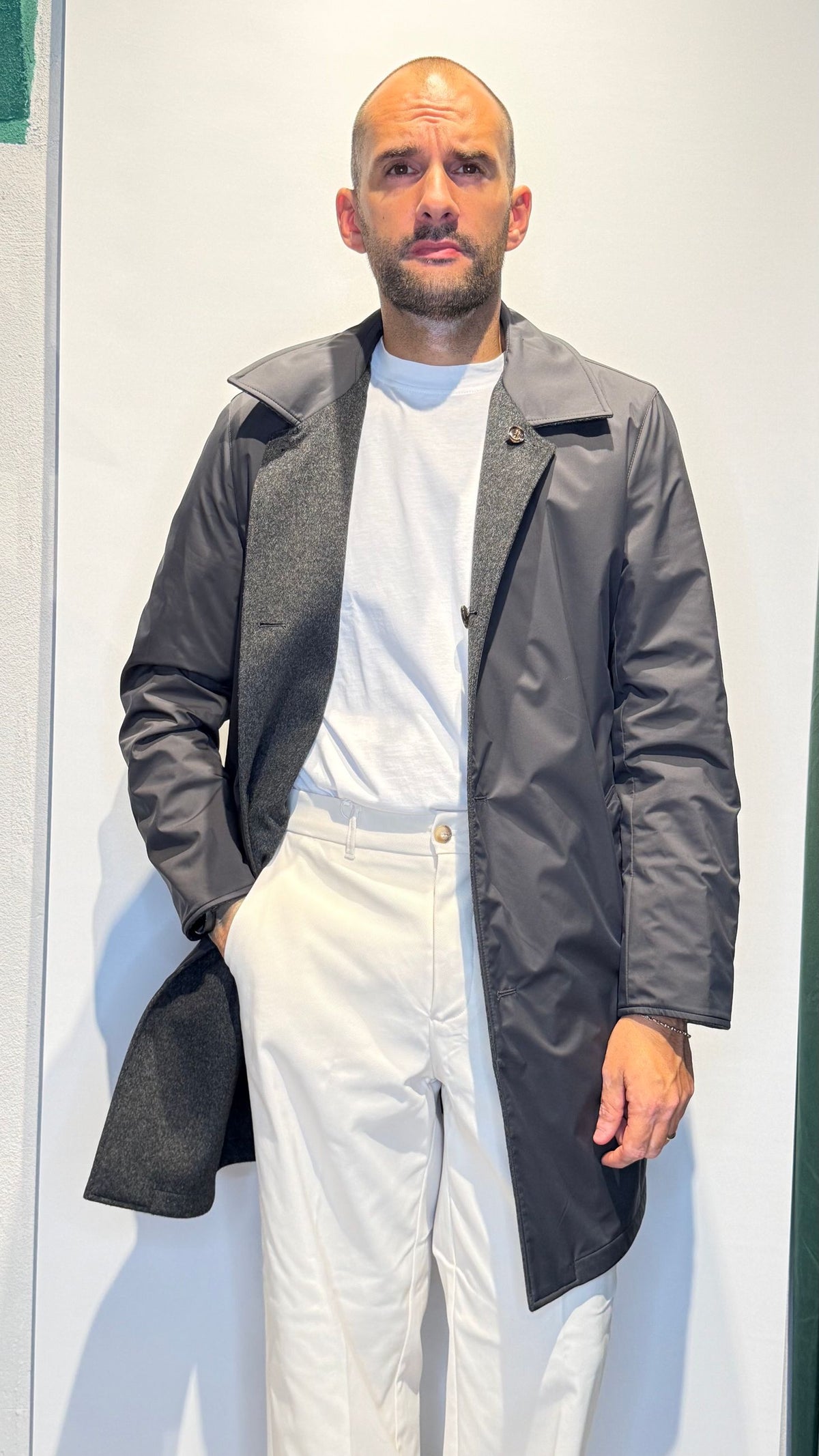 LOSANNATRENCH/GREY - TRENCH - ONTHEBUND