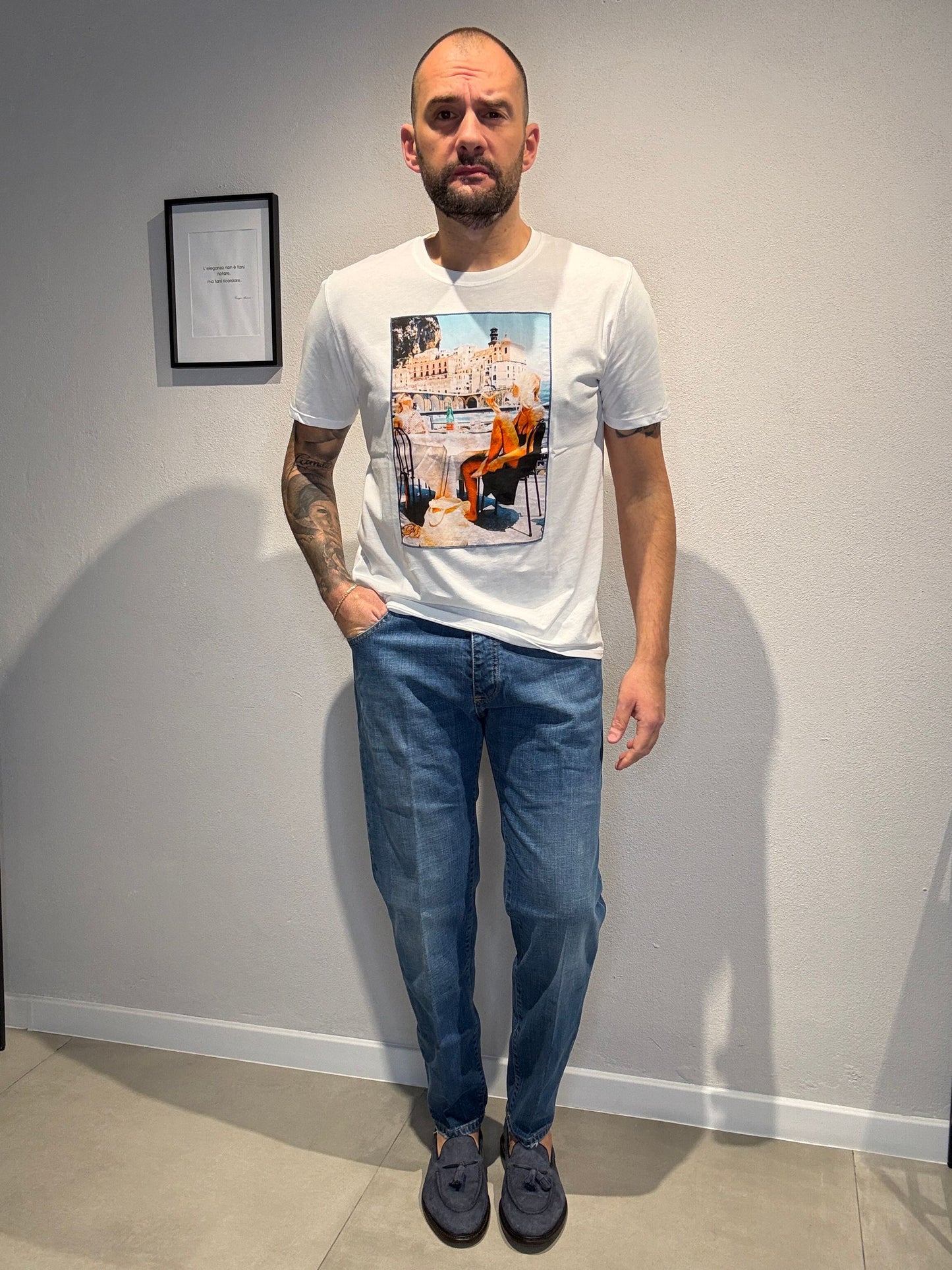 SHDRINK/BIANCO - T-SHIRT - MARTIN ZELO