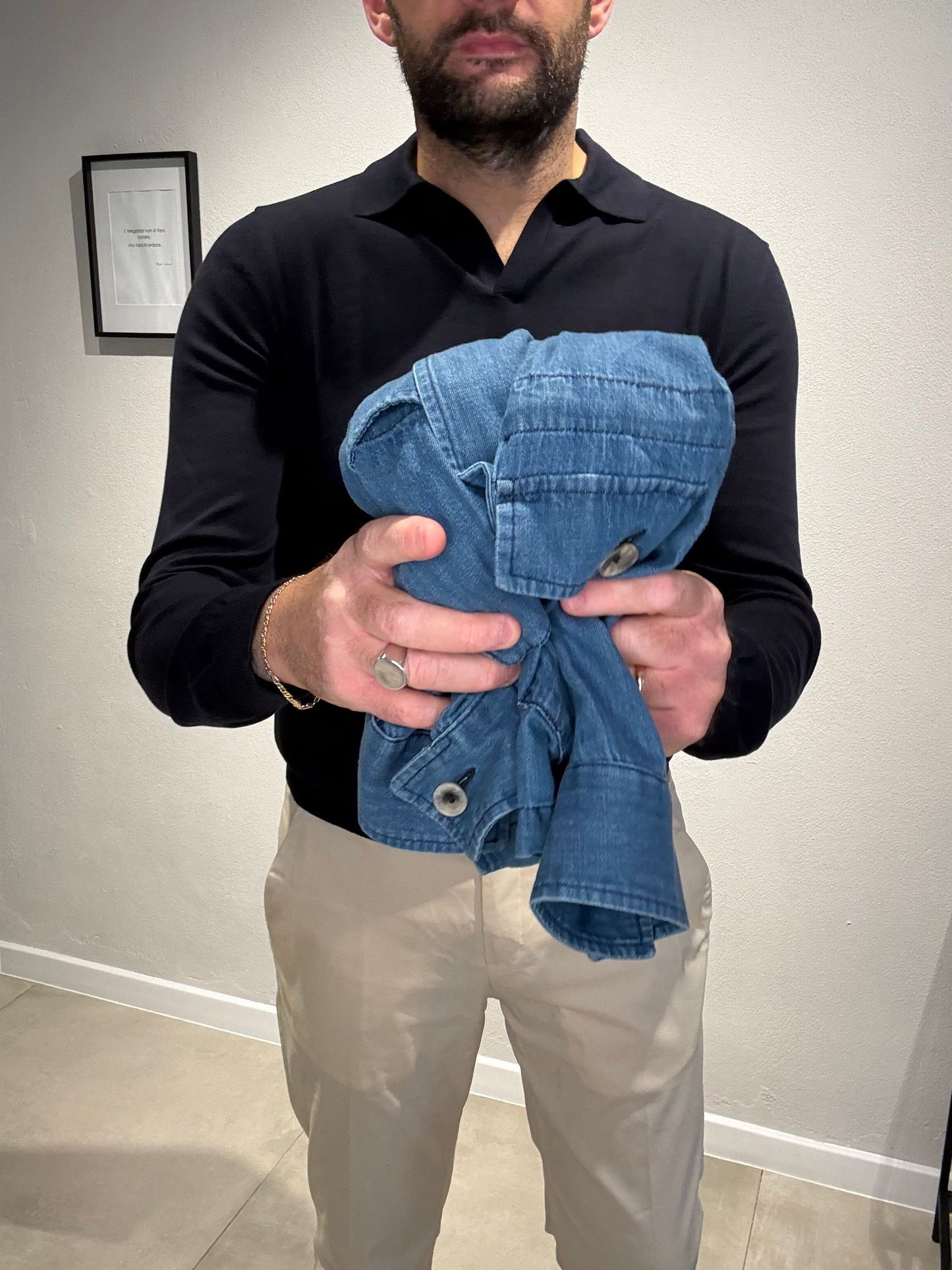 SARIANACOSMO/DENIM - FIELD JACKET - MARTIN ZELO