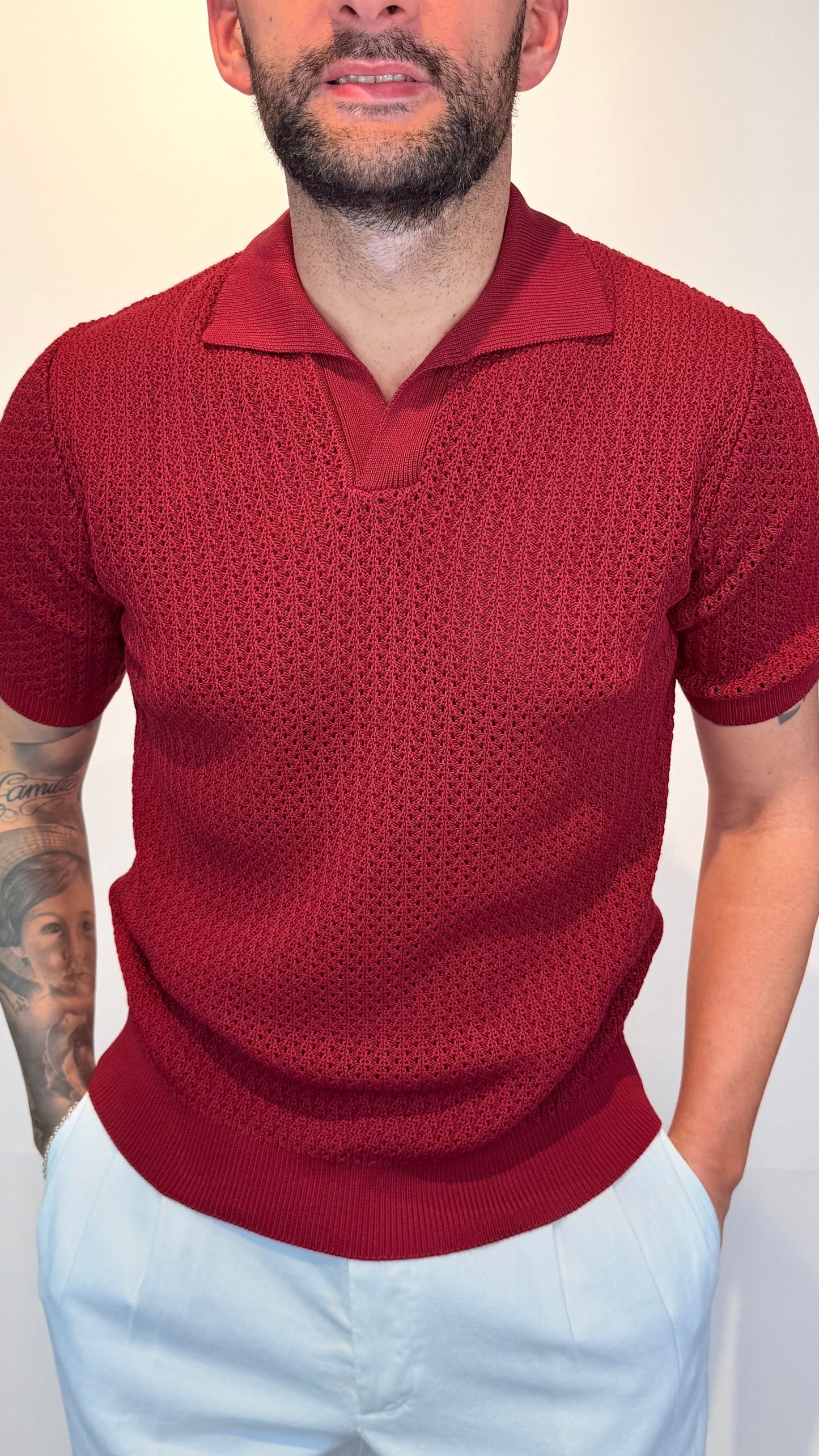 LETTE/ROSSO - POLO SKIPPER - GALLIA