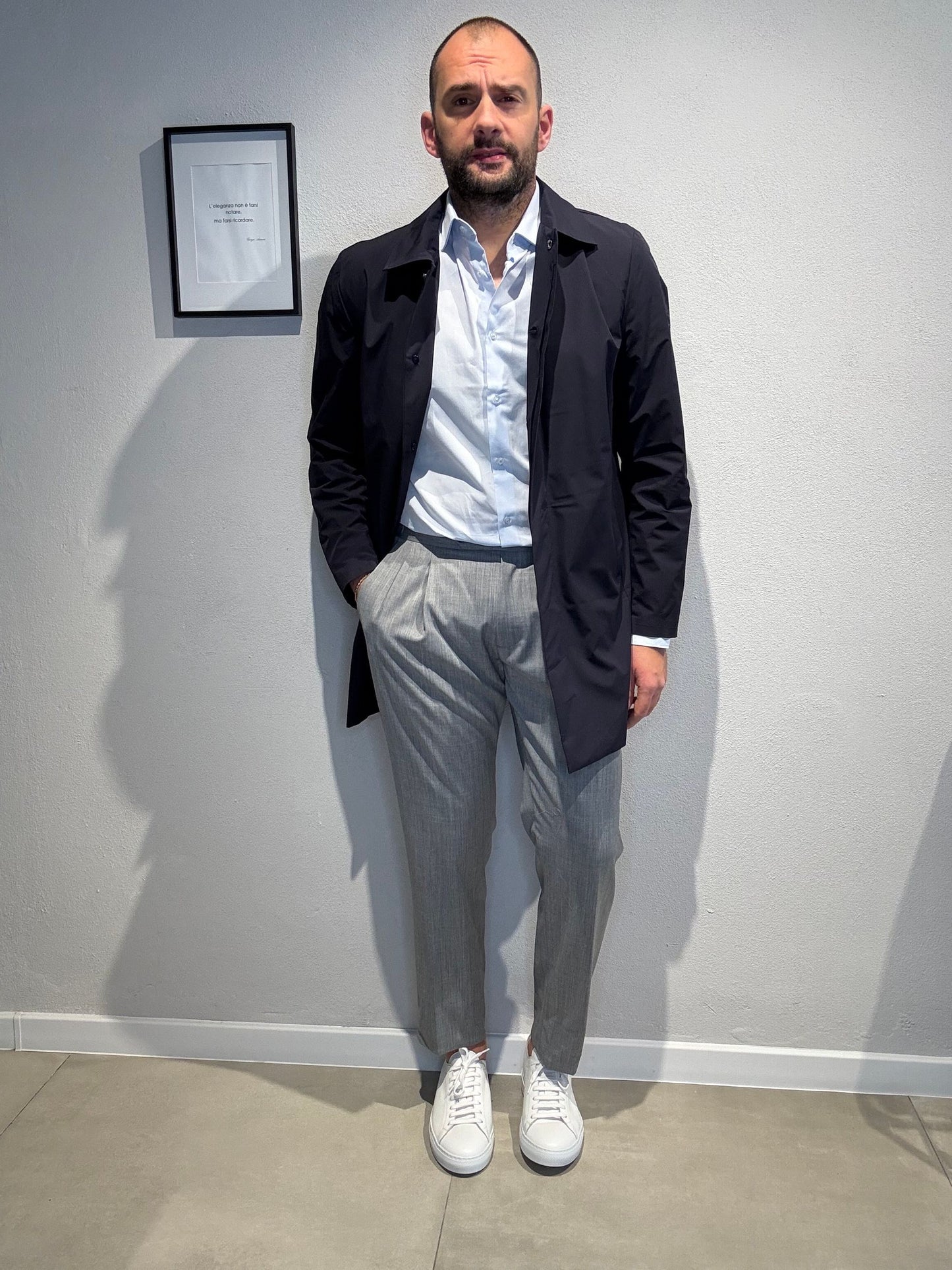 GIOVANNIT109/GRIGIOMEDIO - PANTALONE DOPPIA PENCE - VANDOM