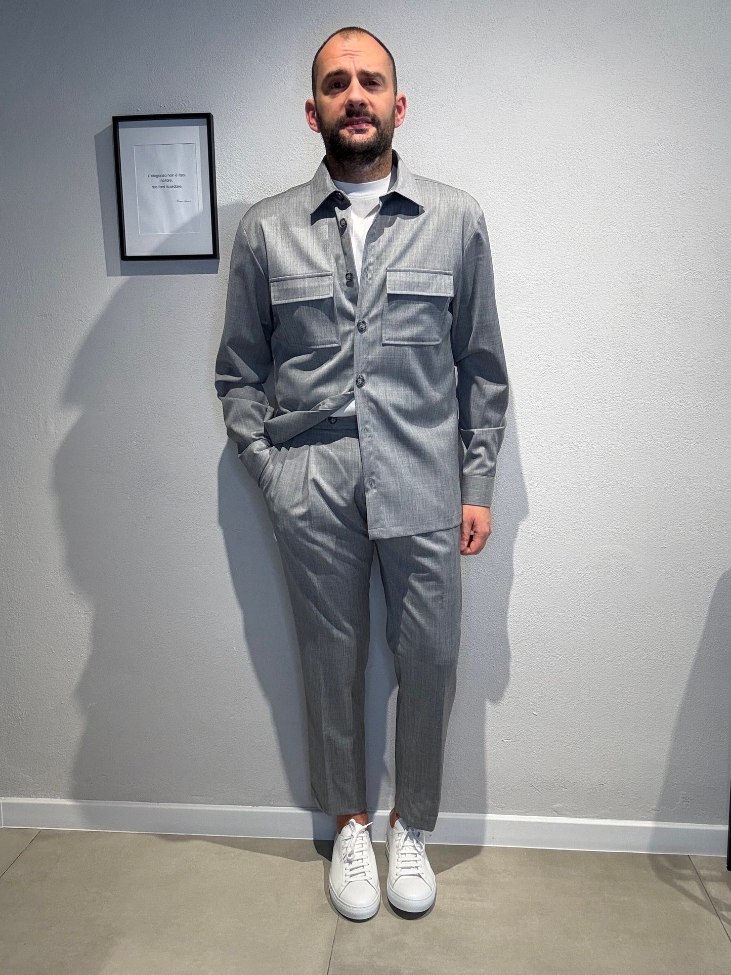 GAETANOT109/GRIGIOMEDIO - OVERSHIRT - VANDOM