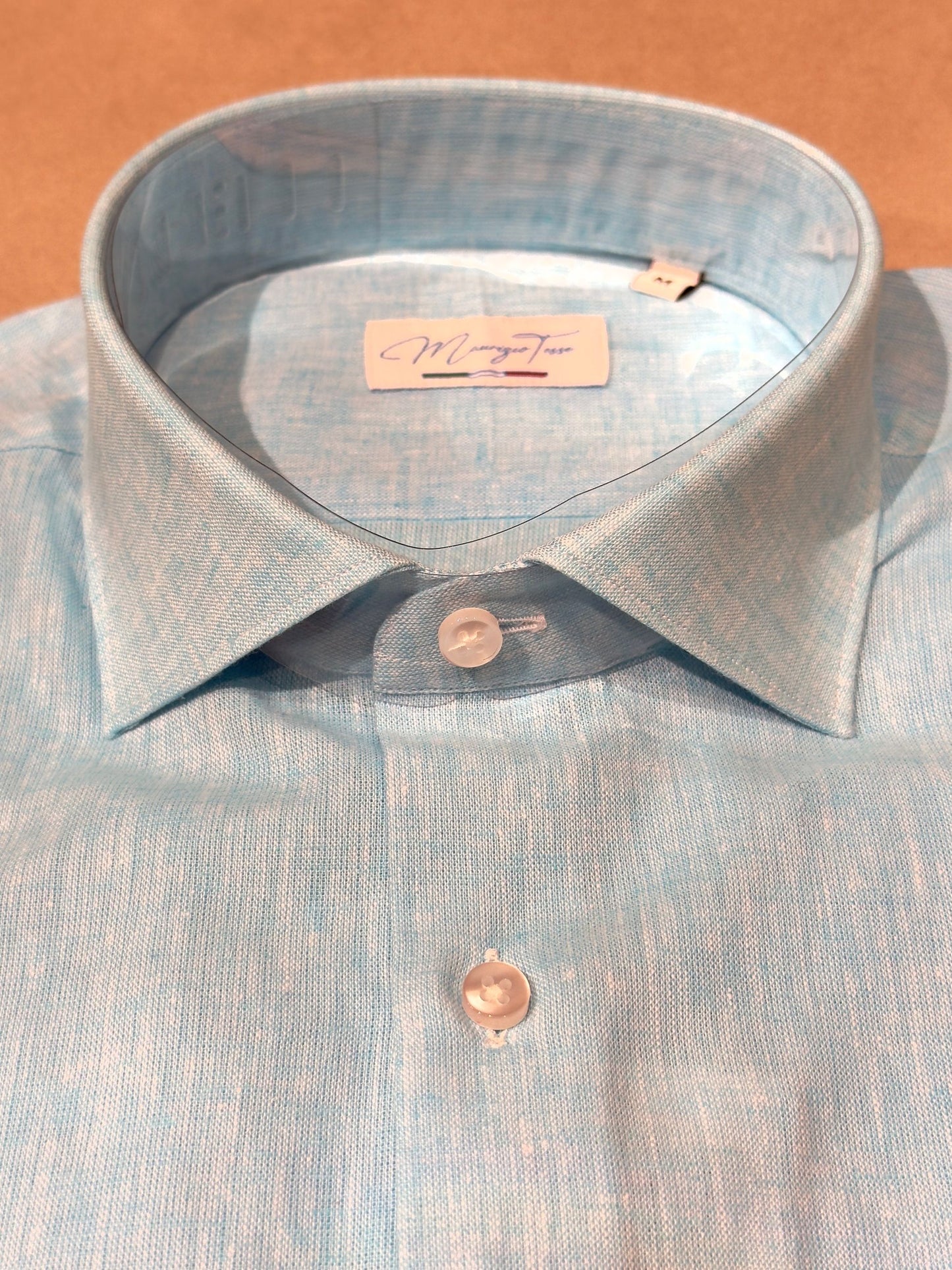 BIARRITZ/ACQUAMARINA - CAMICIA - MAURIZIO TESSE