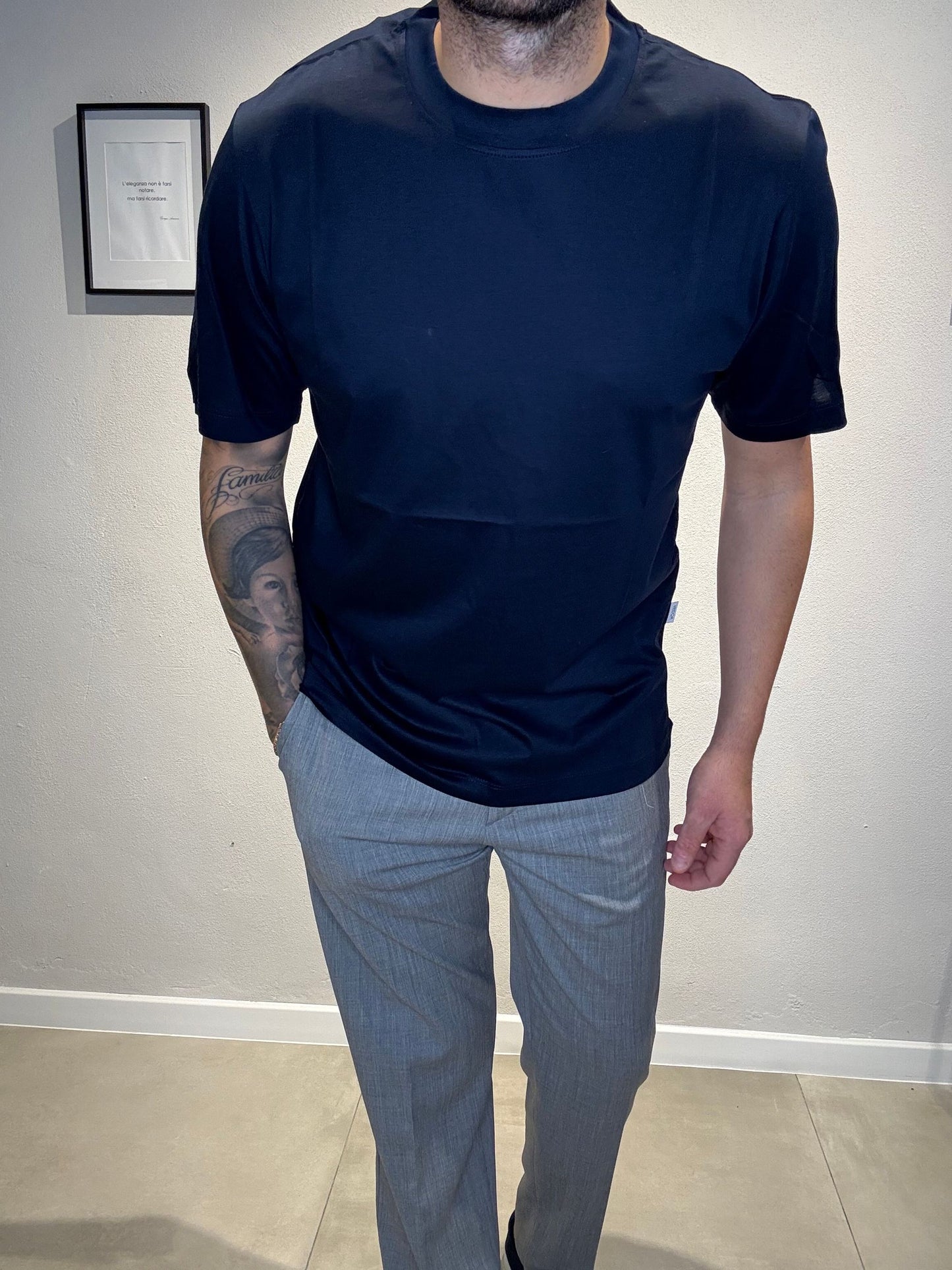 JOET219/BLUNAVY - T-SHIRT M/M - VANDOM