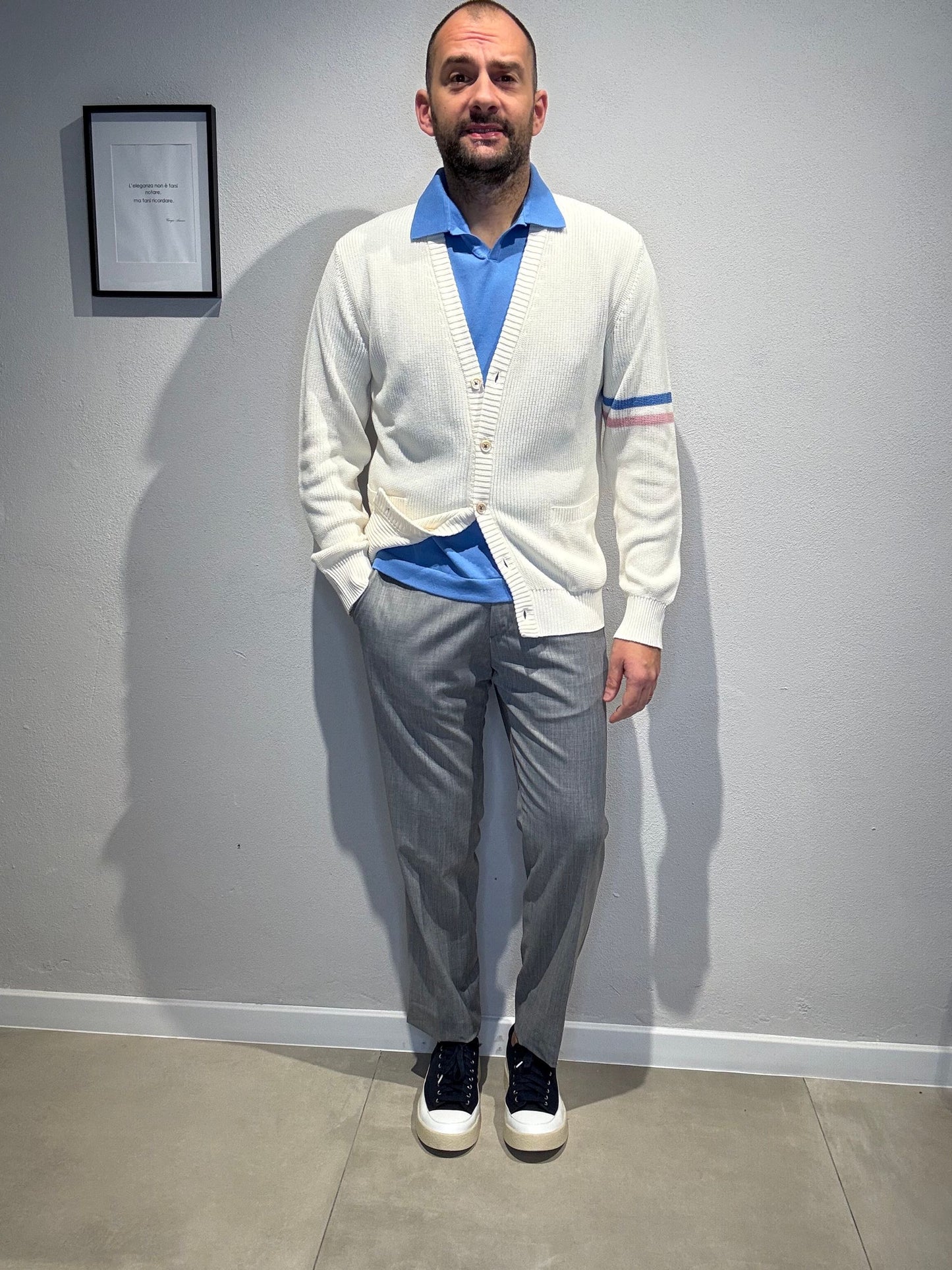 CARDIGANLMU7150/001PANNA - CARDIGAN - GALLIA