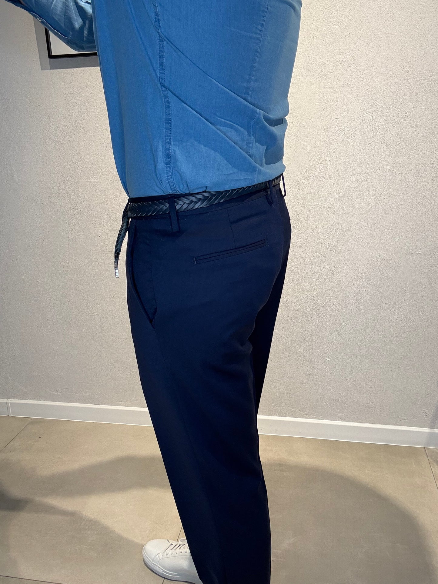 RUDOLFT109/BLU - PANTALONE VENTRE PIATTO - VANDOM
