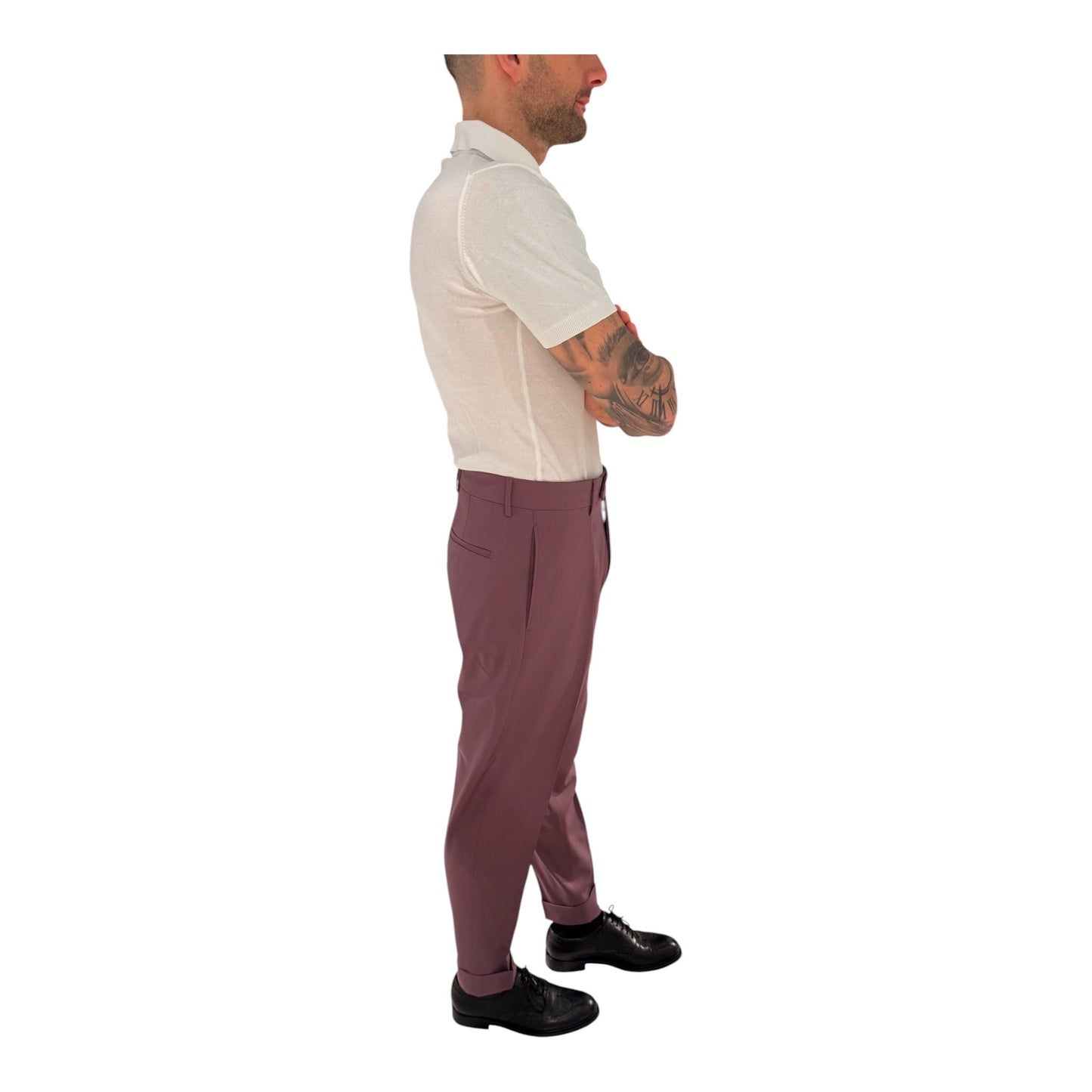 CHIAIALONG-ZG1456X/PURPLE - PANTALONE - BERWICH