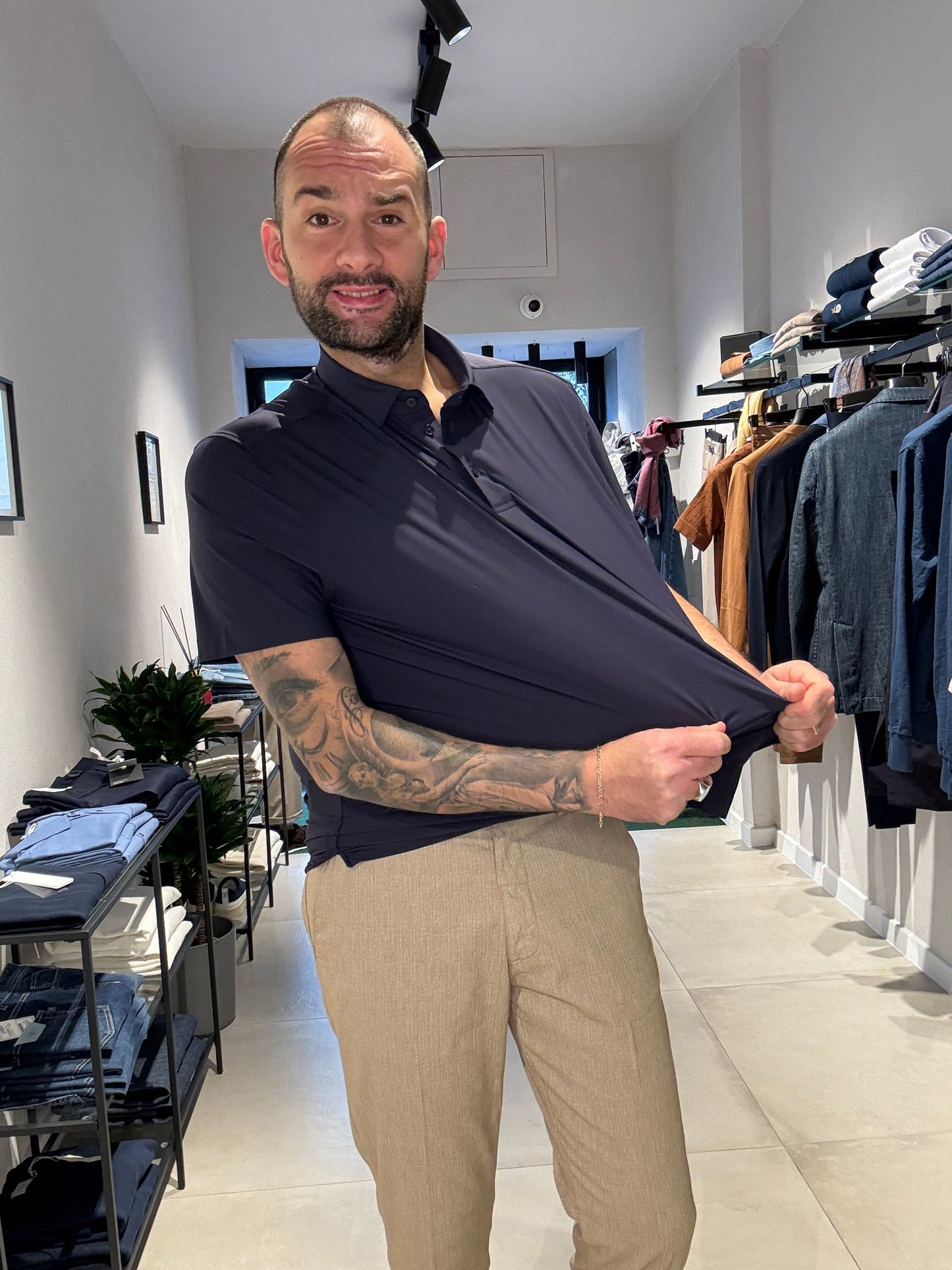 NEU5/AR25S55PO COL.NAVY BLUE - POLO M/M NO STIRO - ARCHIVIUM