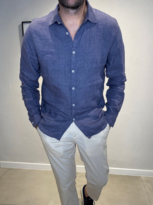 25S18CALINEN/DENIM - CAMICIA - PHILOTINTO