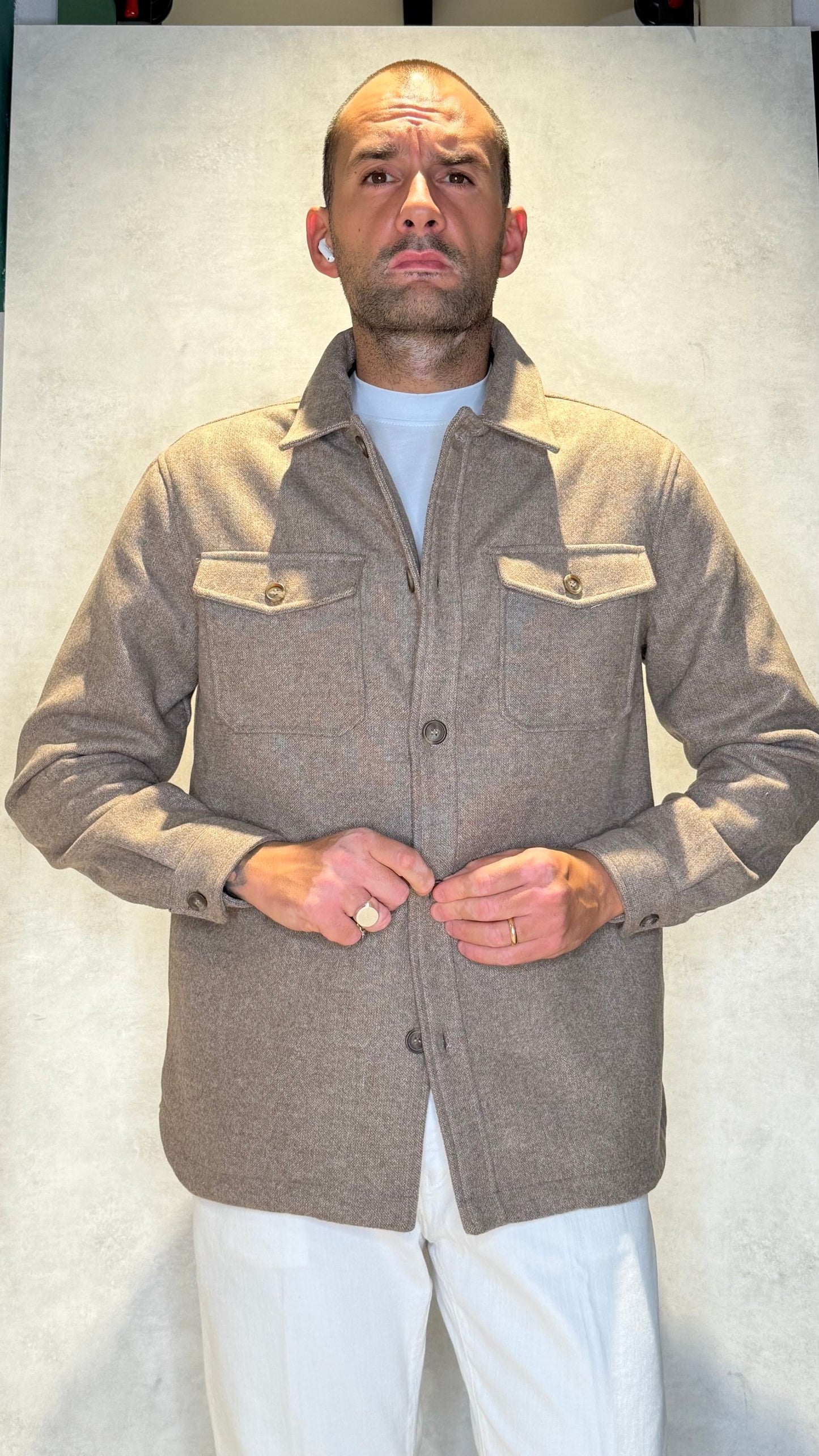 26W17OS/SAFARI - OVERSHIRT - PHILOTINTO