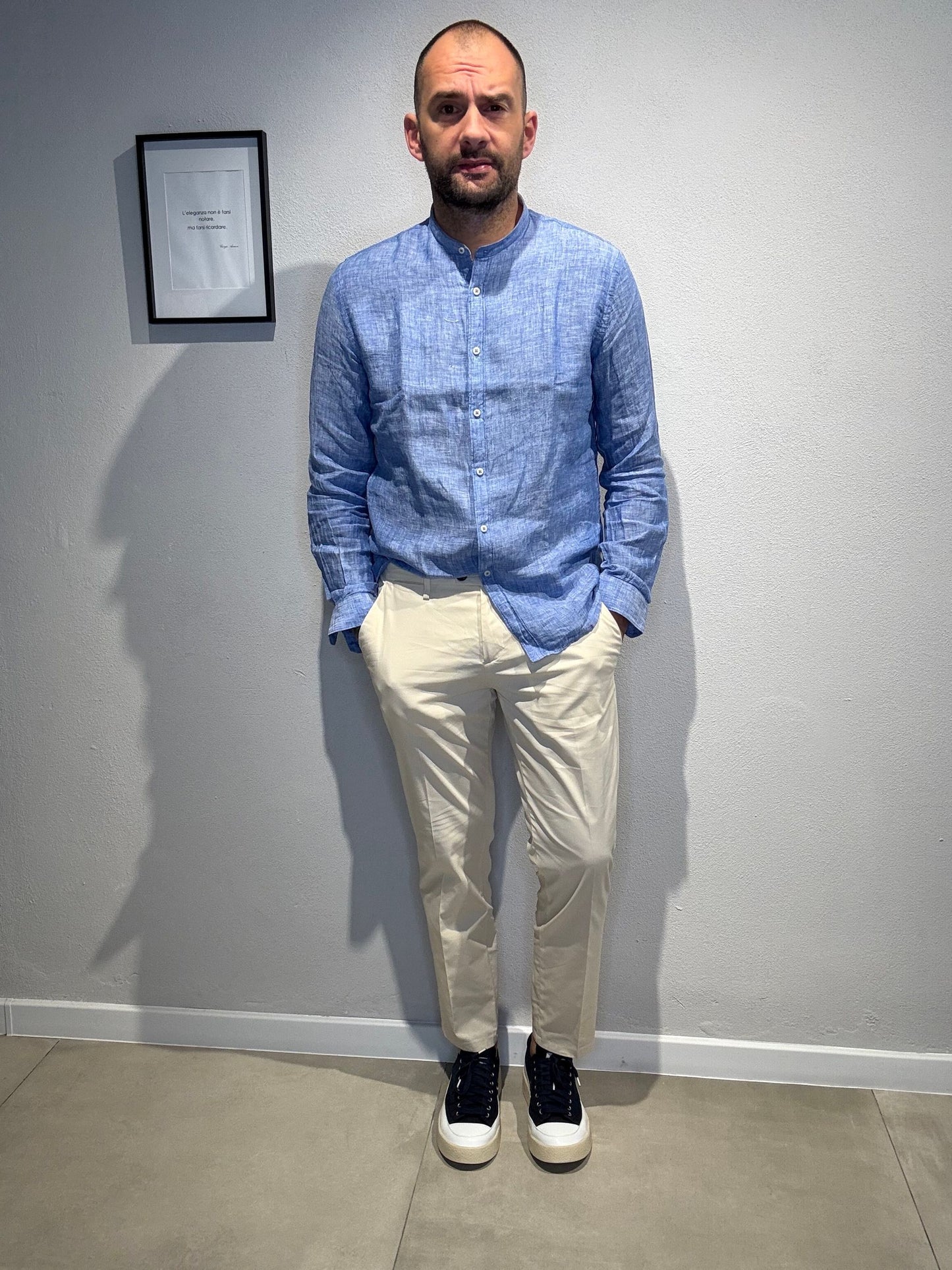 25S01CA/AZZURRO - CAMICIA - PHILOTINTO