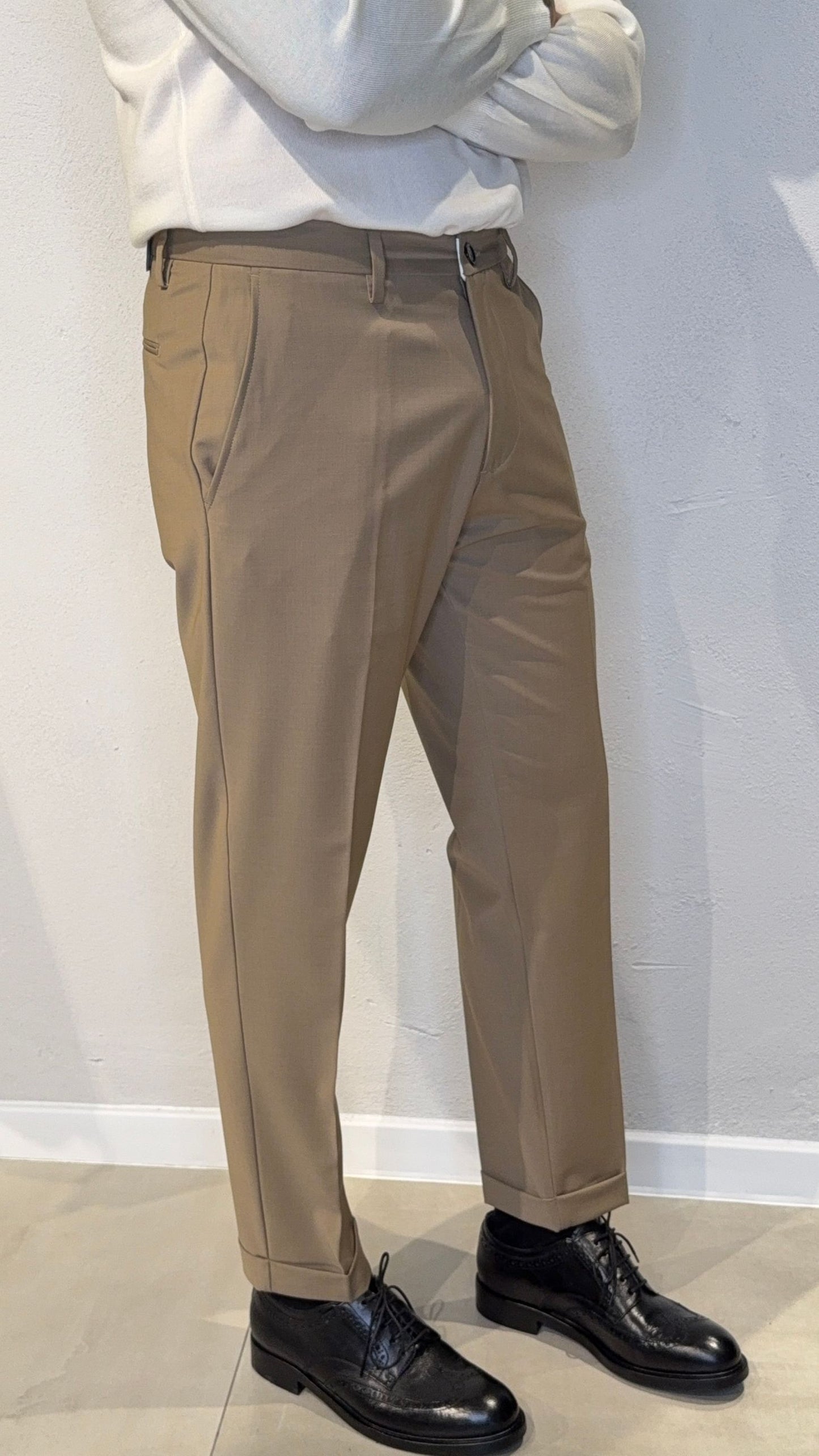 RUDOLFT244/BEIGE - PANTALONE - VANDOM