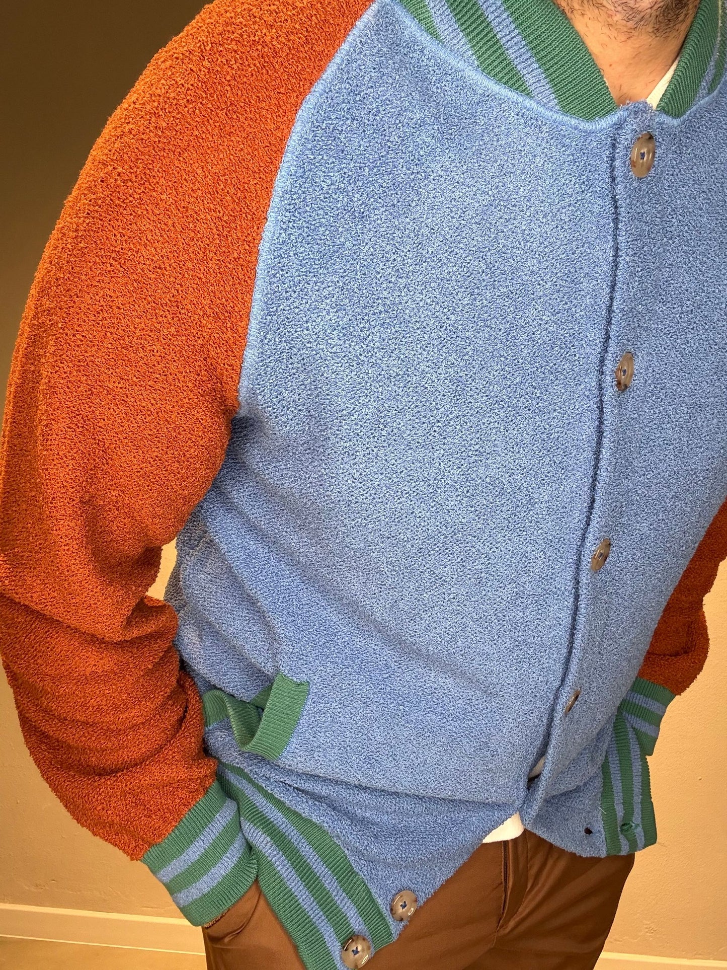LMU0435/108INDIGO - CARDIGAN - GALLIA