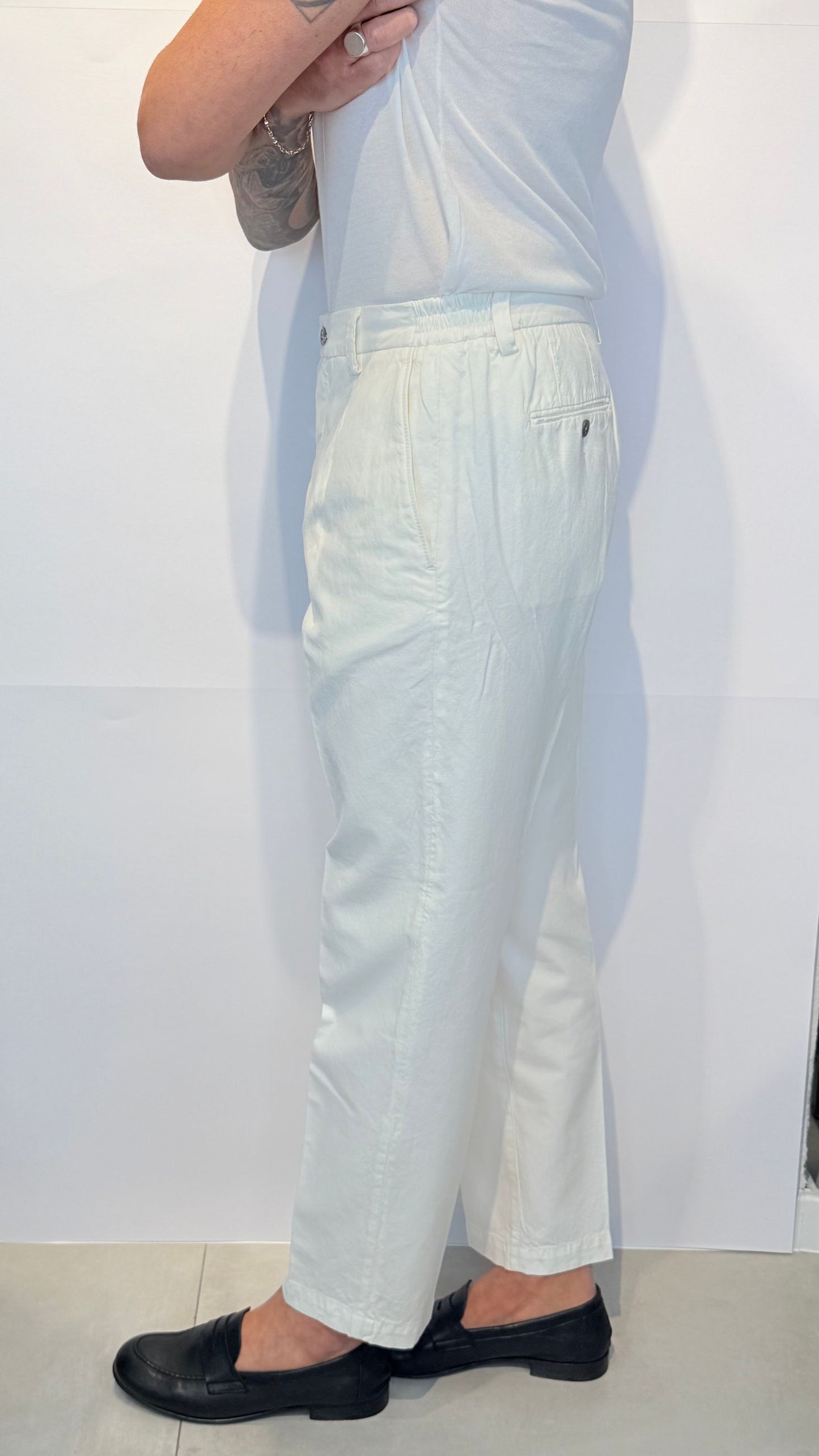 NOVAK/JA9AB/OFFWHITE - PANTALONE - TELERIA ZED