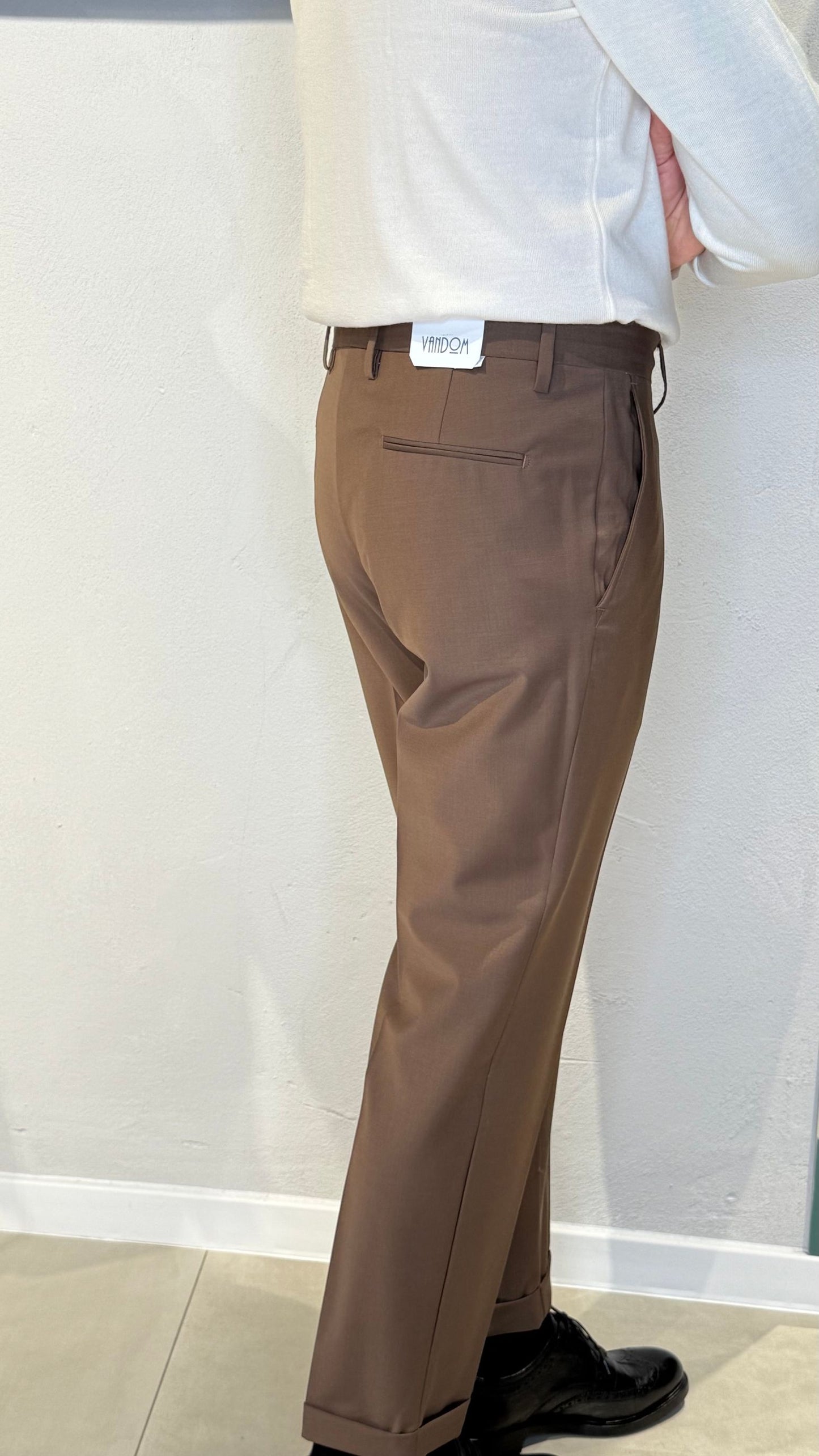 RUDOLFT244/MARRONE - PANTALONE - VANDOM