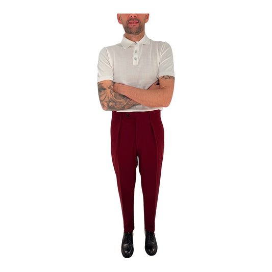 CHIAIALONG-ZG1456X/BORGOGNA - PANTALONE - BERWICH