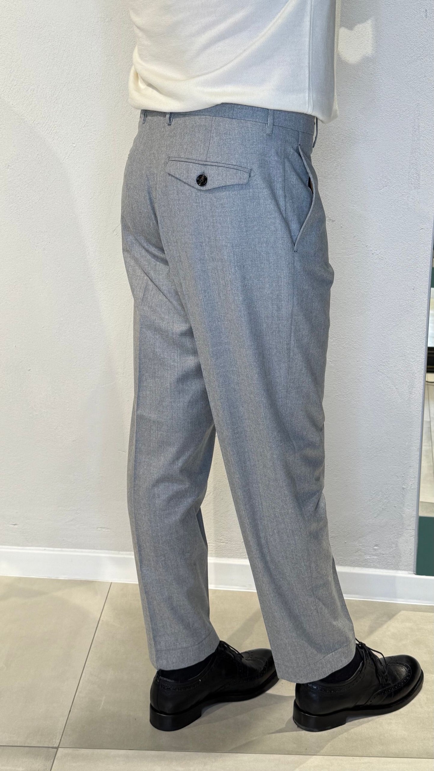 CHIAIAFFLONGVB8996/ICEGRE - PANTALONE - BERWICH