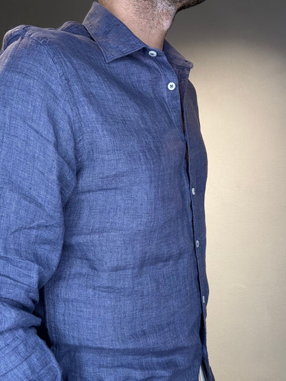25S18CALINEN/DENIM - CAMICIA - PHILOTINTO