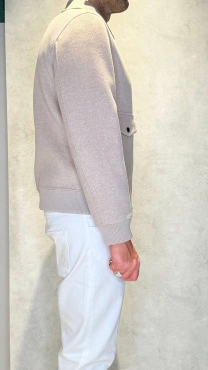 000230COGNEBOMBER/BEIGE - BOMBER - ONTHEBUND