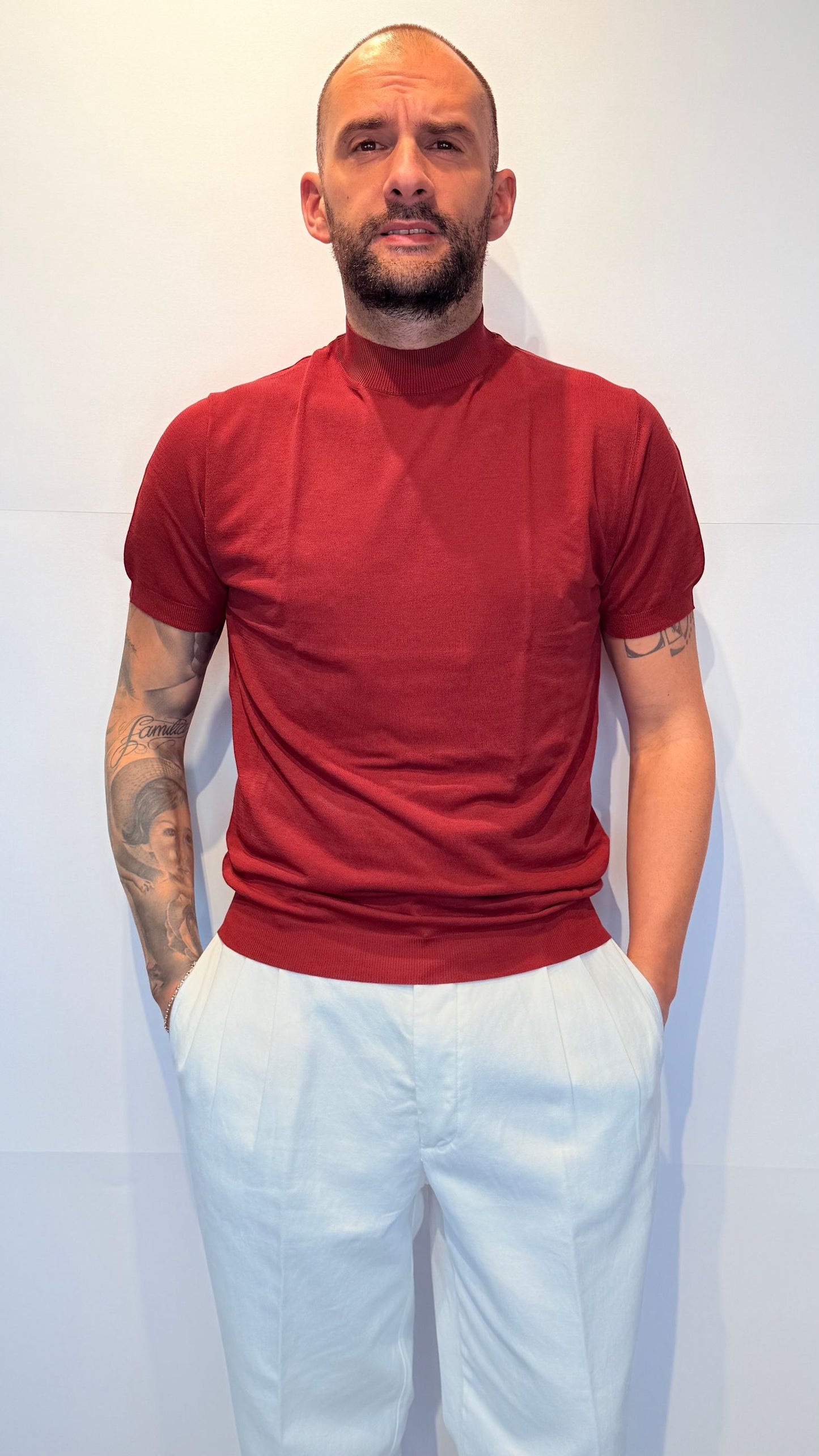 M070528/267ROSSO - T-SHIRT - EMERGING