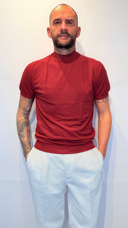 M070528/267ROSSO - T-SHIRT - EMERGING