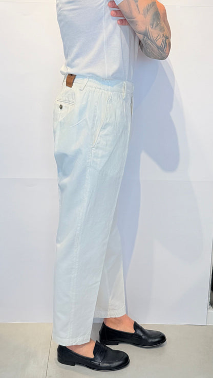 NOVAK/JA9AB/OFFWHITE - PANTALONE - TELERIA ZED