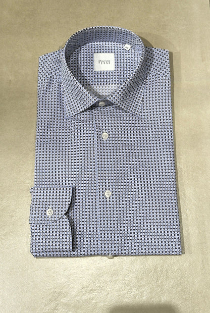 TRANIPOIS/BIANCOBLUCELESTE - CAMICIA - MAURIZIO TESSE