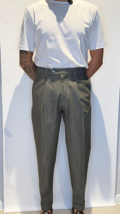 CAPRIDENIM/VERDE - PANTALONE - PRODOTTO