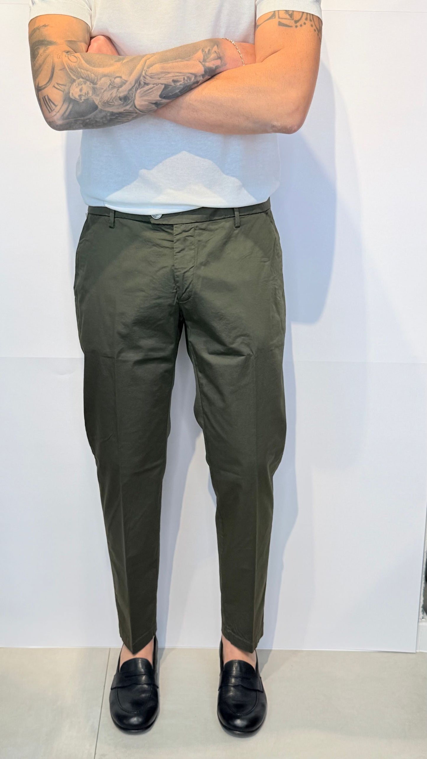 STEFANOT1/MILITARE - PANTALONE - VANDOM