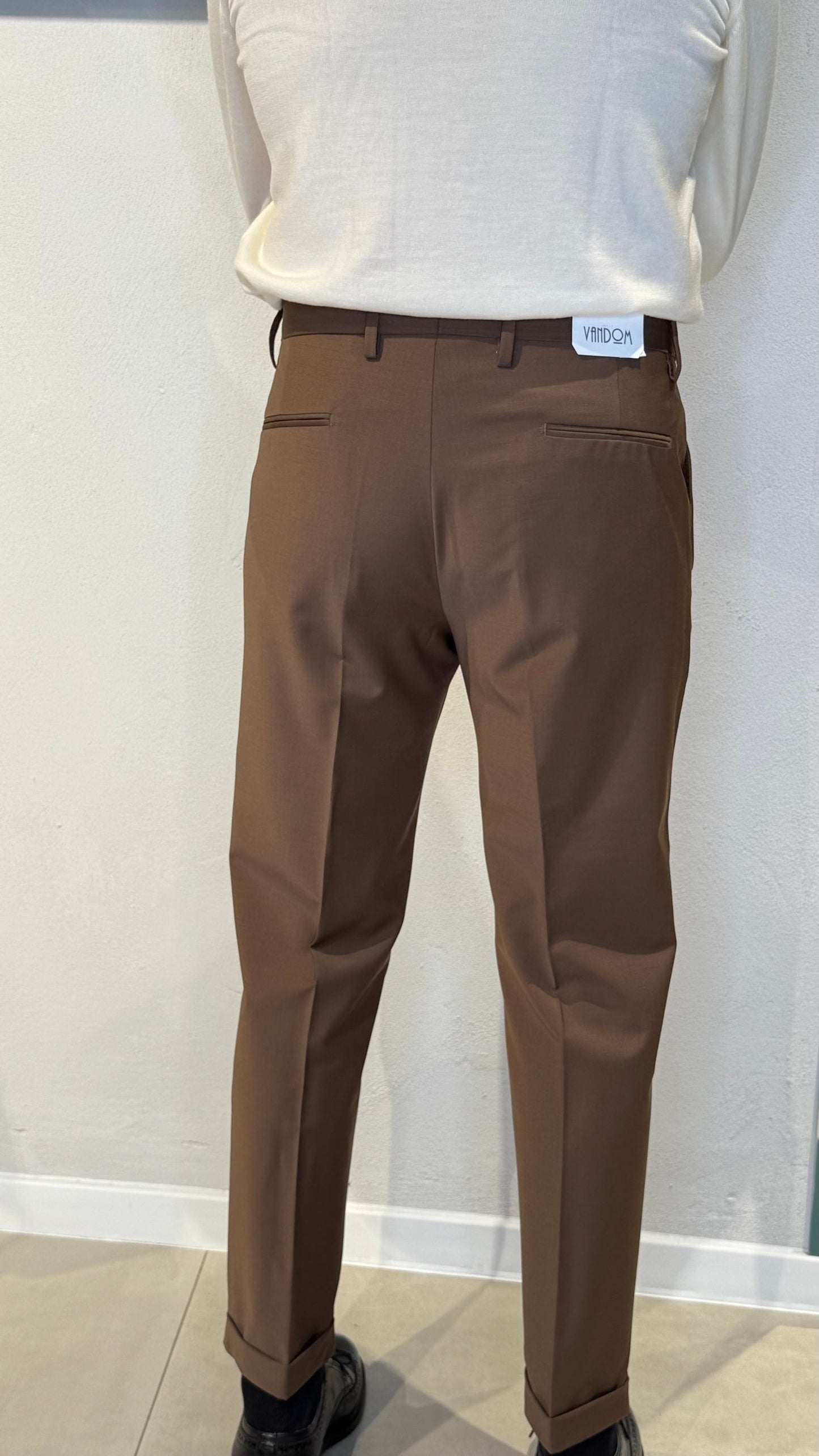 RUDOLFT244/MARRONE - PANTALONE - VANDOM