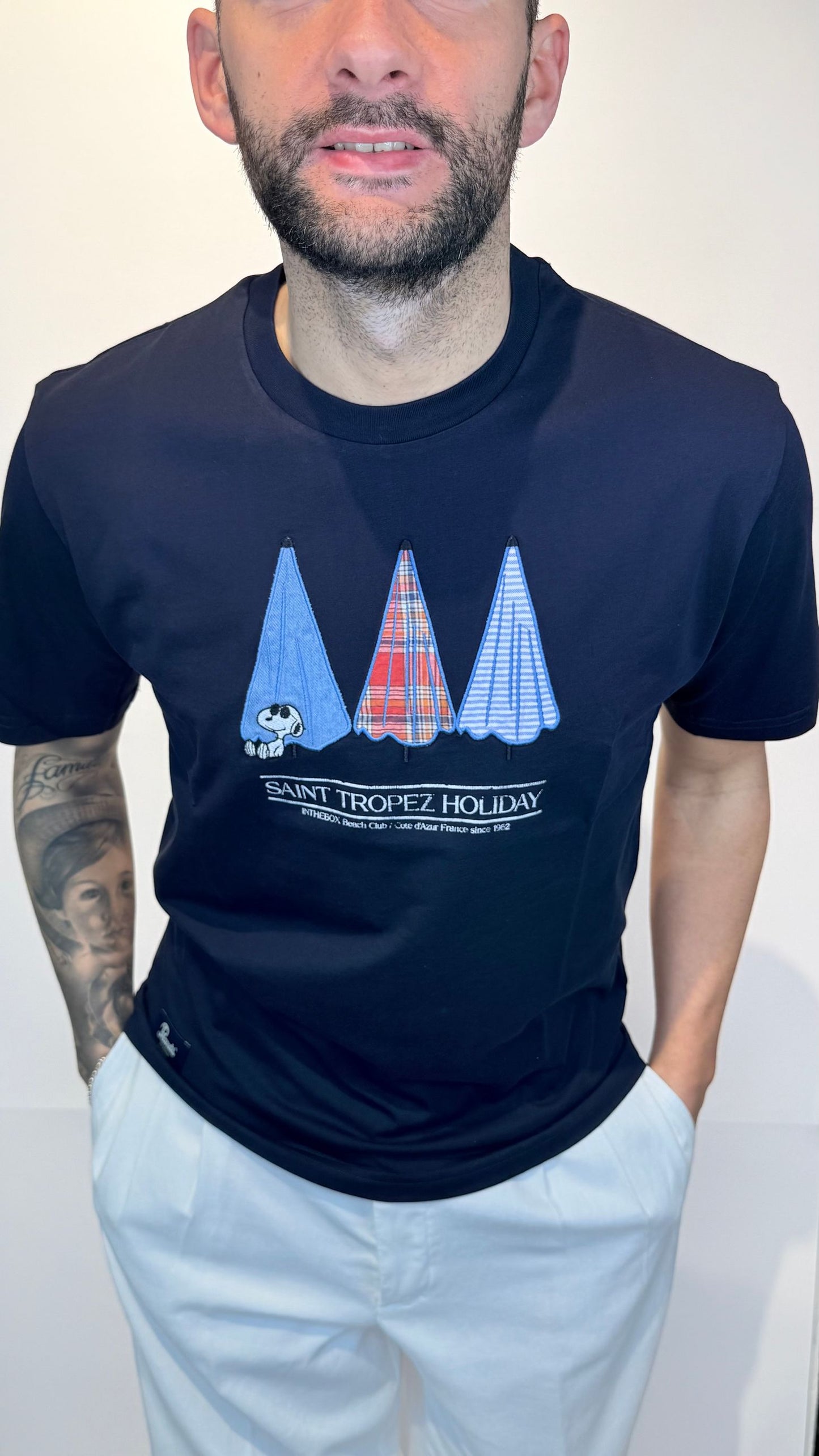SS260045/BLU - T-SHIRT - IN THE BOX