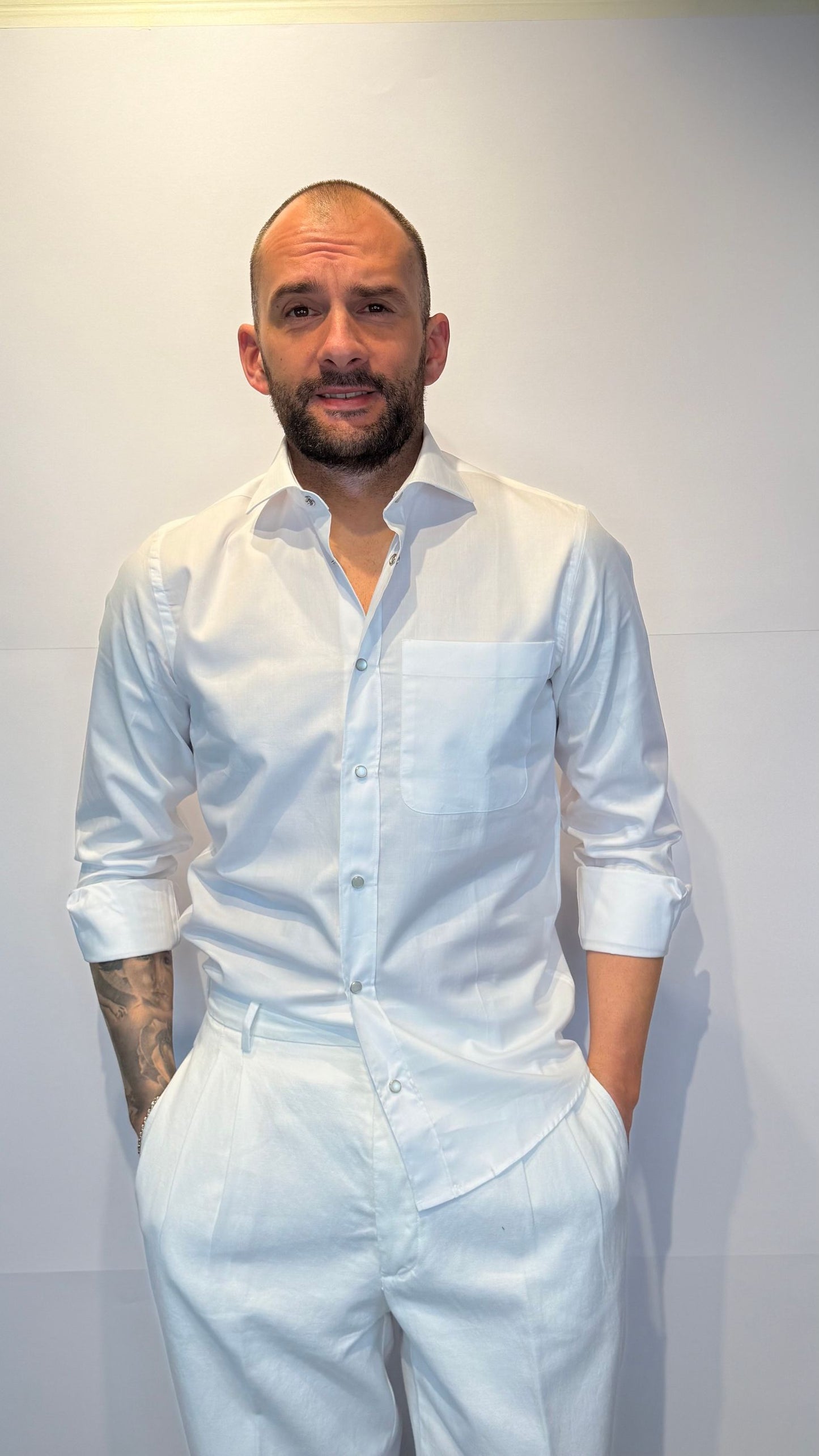 MZ703/RES06BIANCO - CAMICIA - MARTIN ZELO