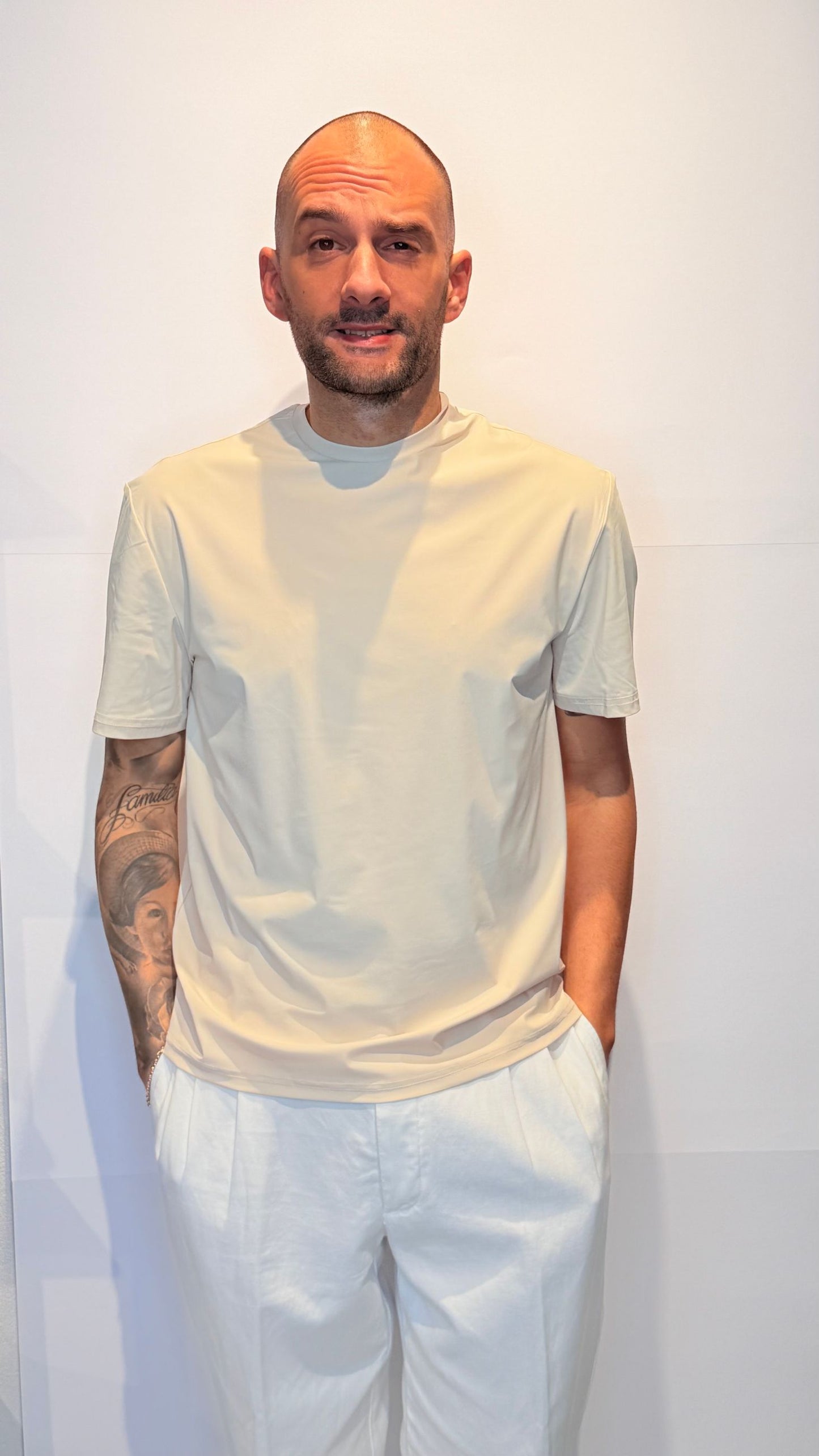 26S27TGNEU6-110BEIGE - T-SHIRT - PHILOTINTO