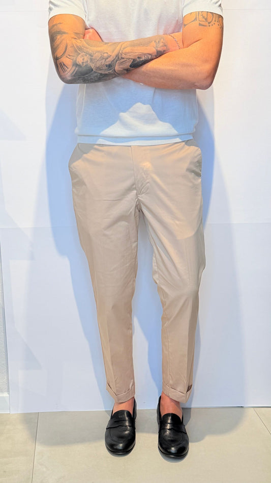 140032/BEIGE - PANTAELASTICO - ENJOY