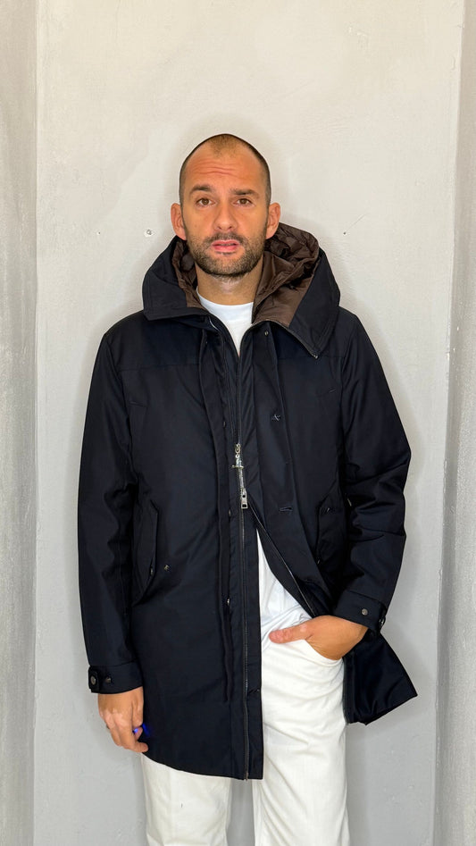 ZERMATT/DRKBLU - PARKA - ONTHEBUND