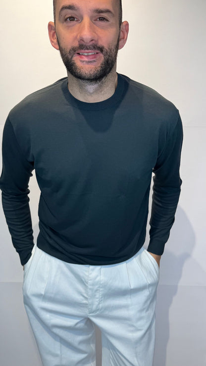 M010521/135VERDE - PULLOVER - EMERGING