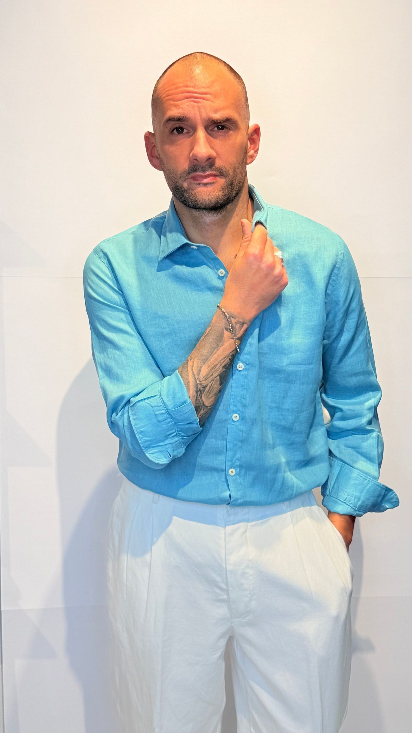 26S18CA-242MARINEBLUE - CAMICIA - PHILOTINTO